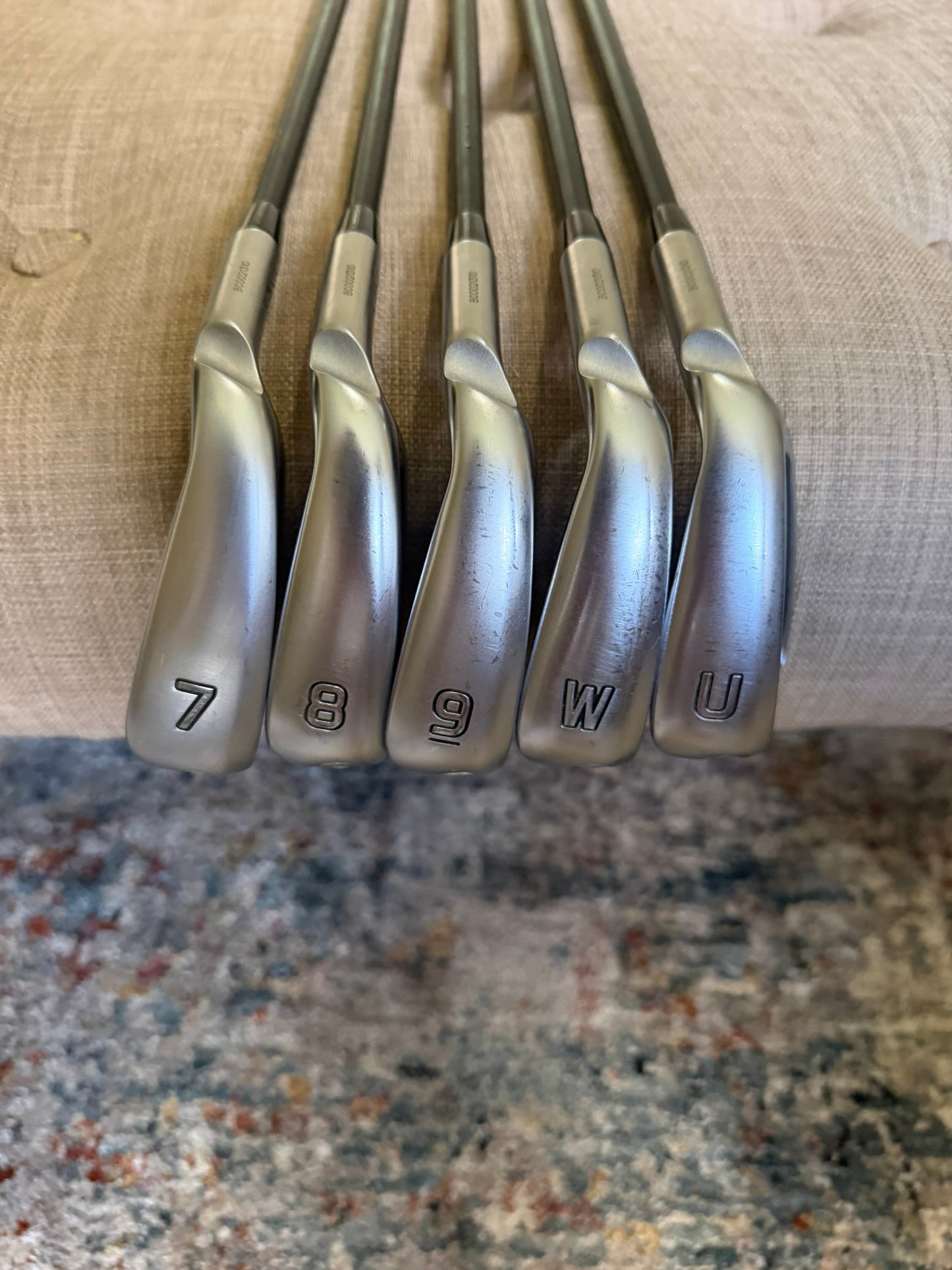 Ping G730 Iron Set 7-UW Black Dot Alta CB AWT Regular Flex +1/4" NICE
