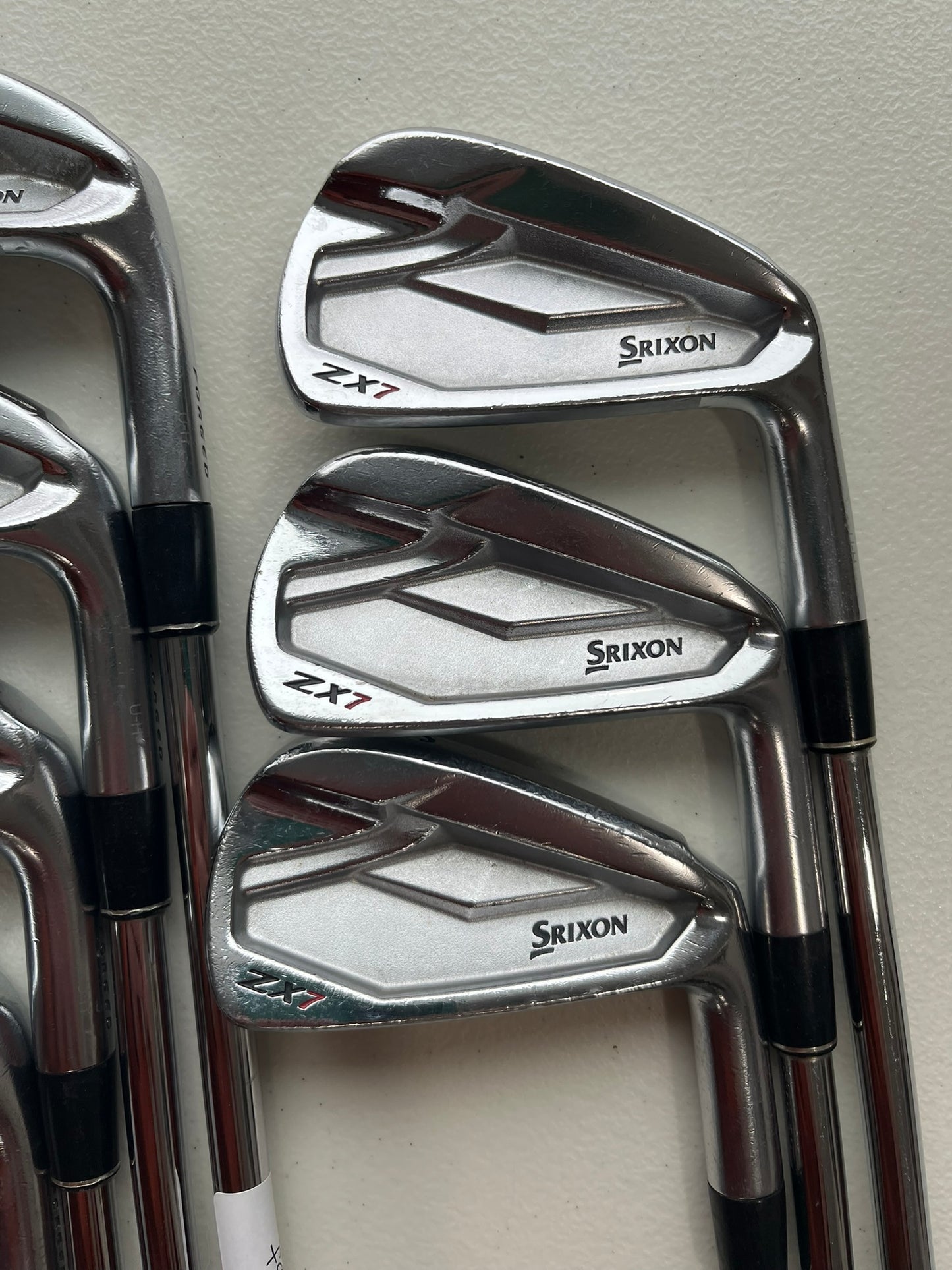 Srixon ZX7 Tour Issue Iron Set 4-PW X100 Extra Stiff Flex Standard
