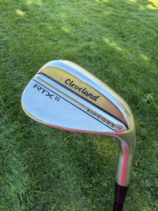 Cleveland RTX 6 ZipCore Satin Gap Wedge 50° / 10 LA Golf Regular Flex 35.75"