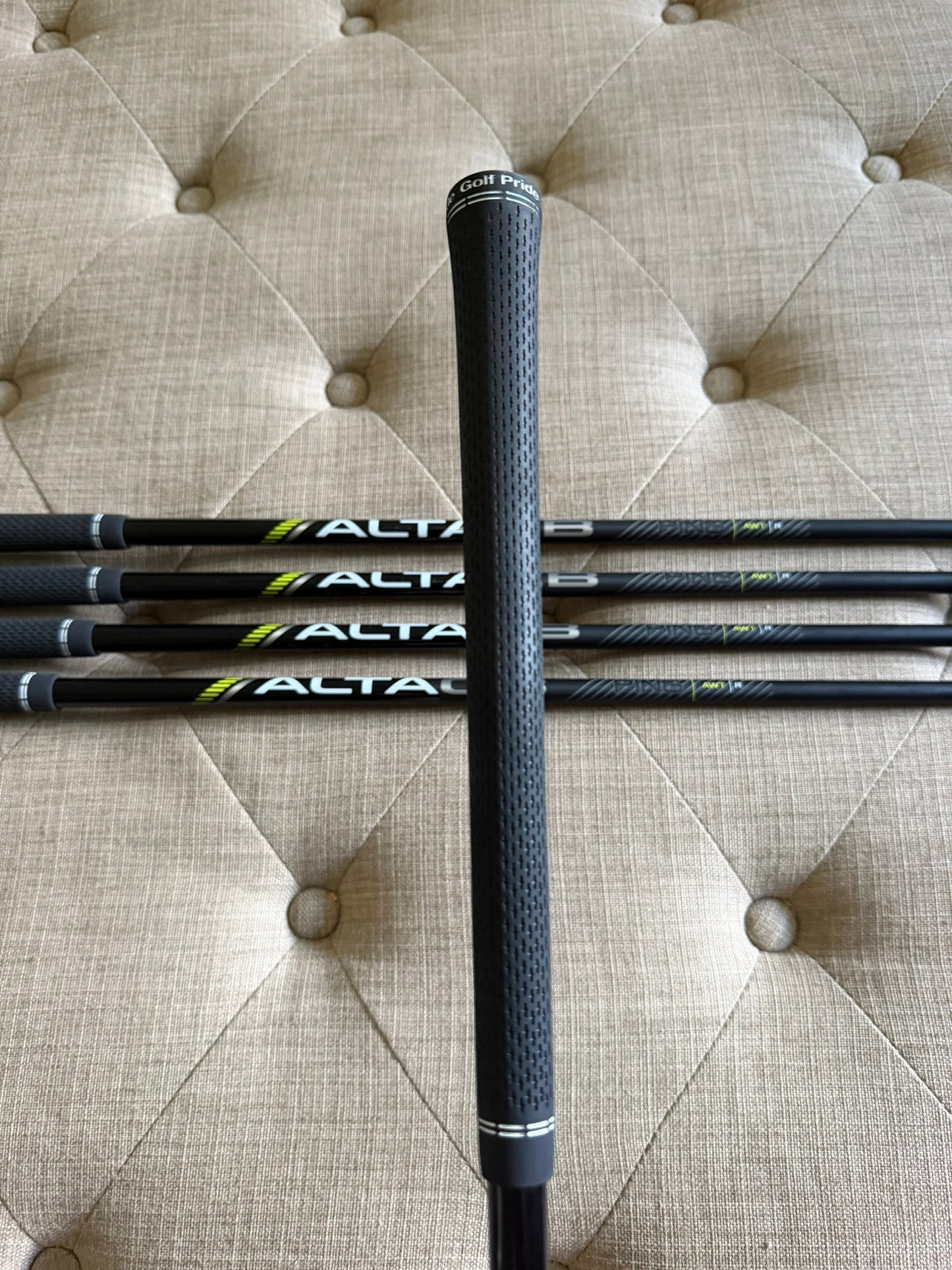 Ping G730 Iron Set 7-UW Black Dot Alta CB AWT Regular Flex +1/4" NICE