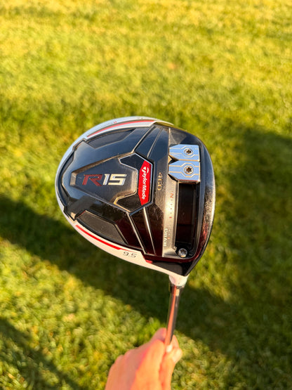 TaylorMade R15 Driver 9.5° Speeder Evolution 57 Stiff Flex 45" NICE