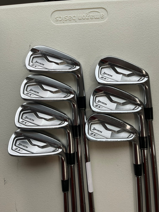 Srixon ZX7 MK II Tour Issue Iron Set 4-PW X100 Extra Stiff Flex Standard NICE