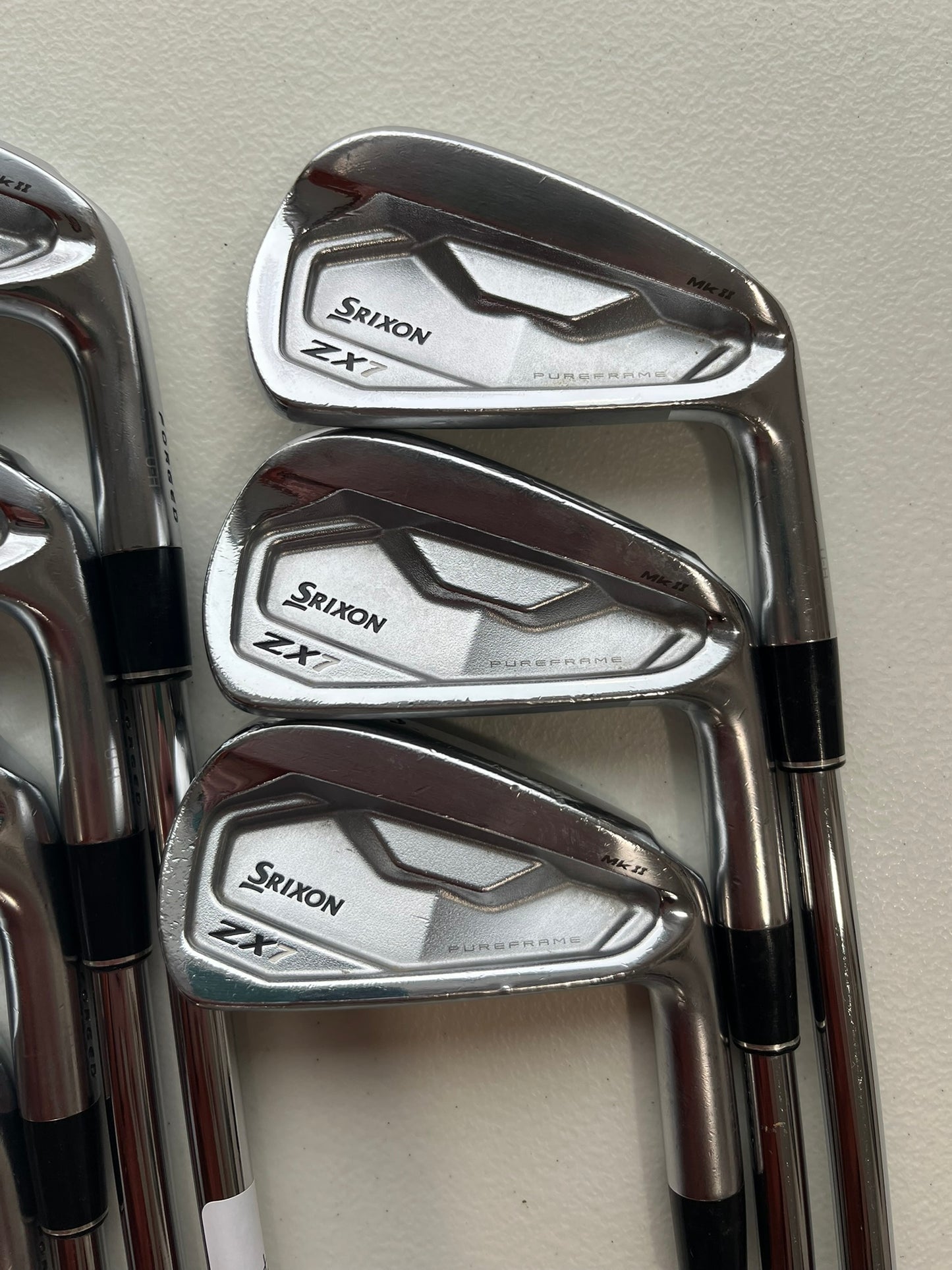 Srixon ZX7 MK II Tour Issue Iron Set 4-PW X100 Extra Stiff Flex Standard NICE