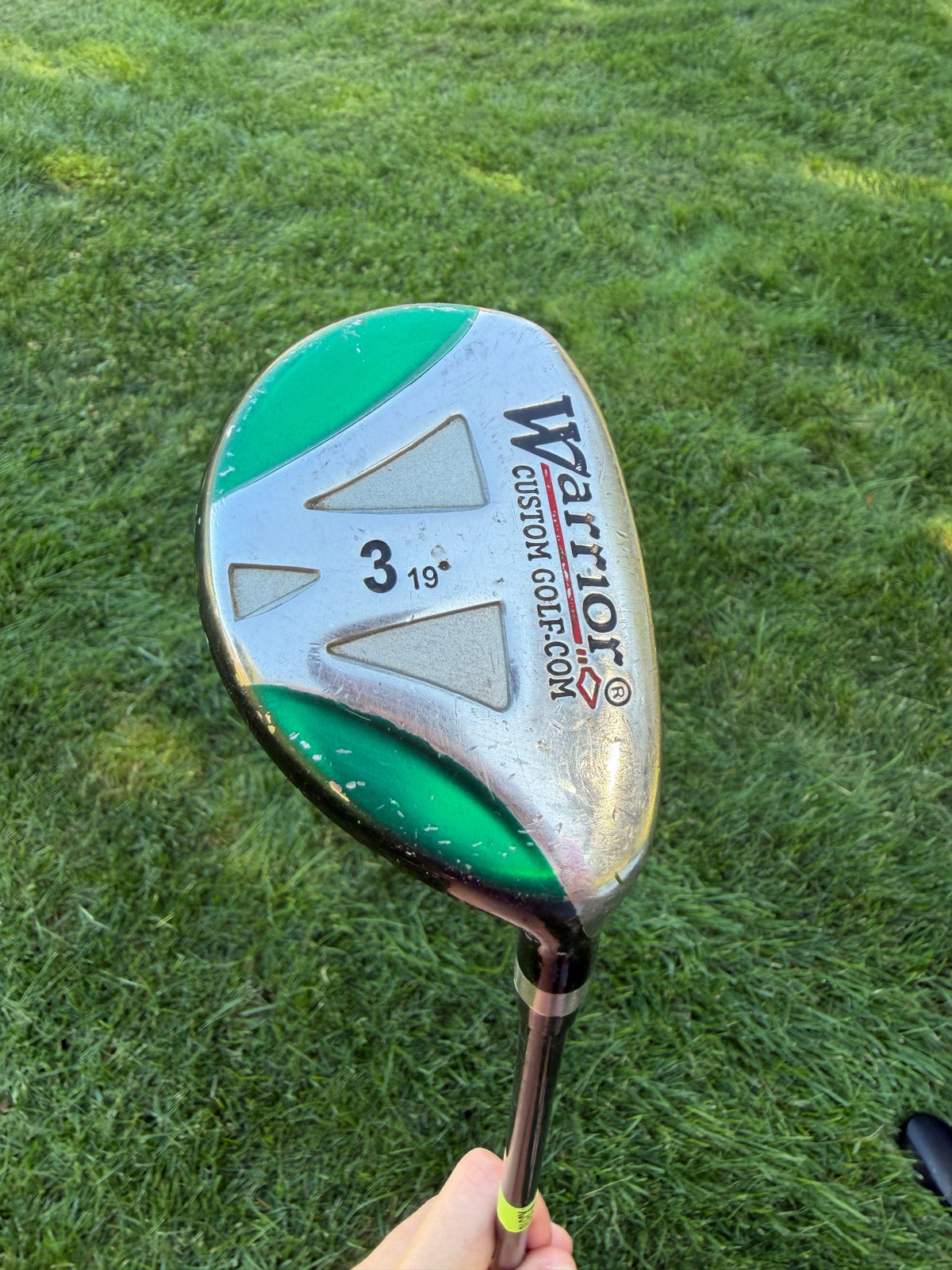 Warrior Custom 3 Hybrid 19° Stiff Flex 40.25"
