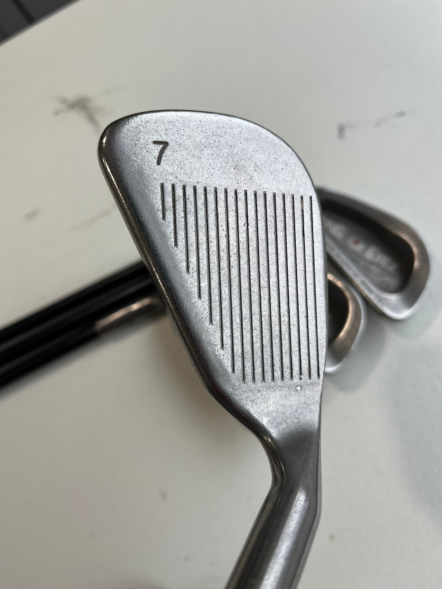 Ping Eye 2 + Plus Iron Set 4-PW Brown Dot Aldila Regular Flex Lefty +1/2″ NICE