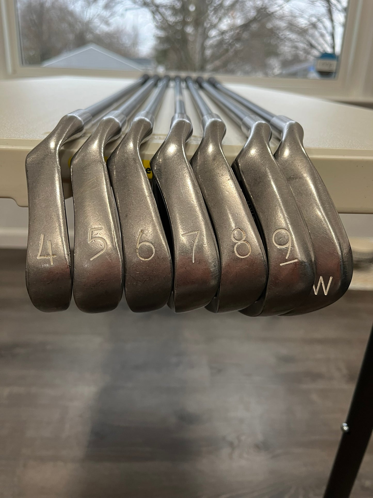 Ping Eye 2 + Plus Iron Set 4-PW Brown Dot Aldila Regular Flex Lefty +1/2″ NICE