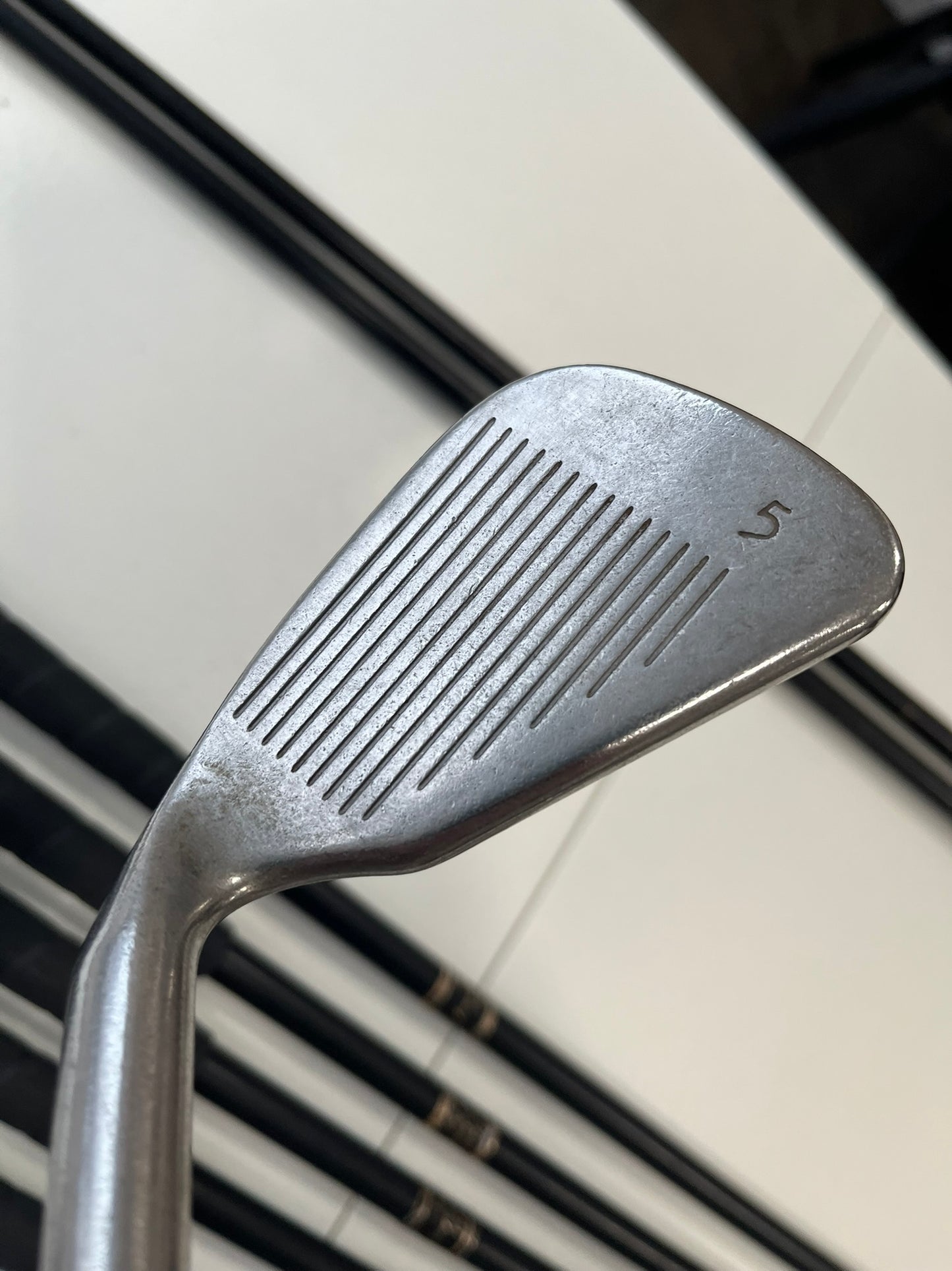 Ping Eye 2 Iron Set 3-PW Black Dot Aldila Stiff Flex +1.75″ NICE