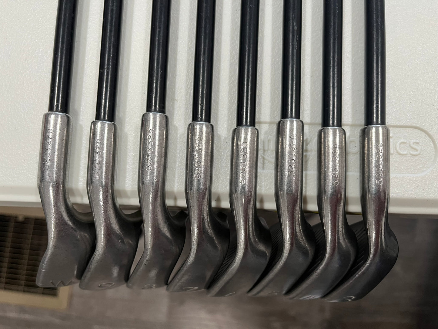 Ping Eye 2 Iron Set 3-PW Black Dot Aldila Stiff Flex +1.75″ NICE