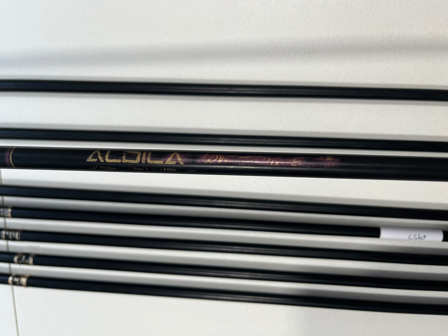 Ping Eye 2 Iron Set 3-PW Black Dot Aldila Stiff Flex +1.75″ NICE