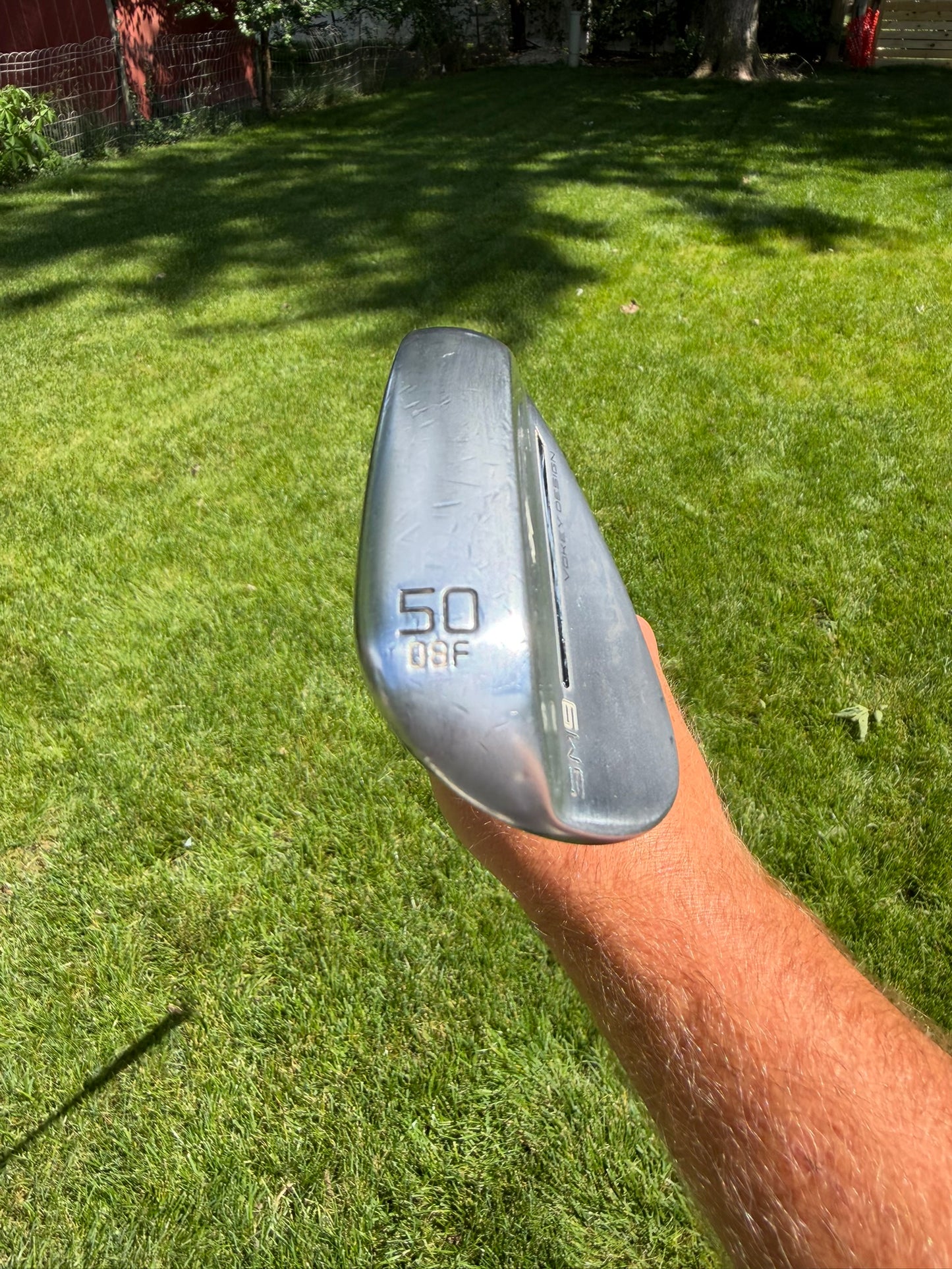 Titleist Vokey SM9 Tour Chrome Gap Wedge 50° / 8 Wedge Flex 35.5" NICE