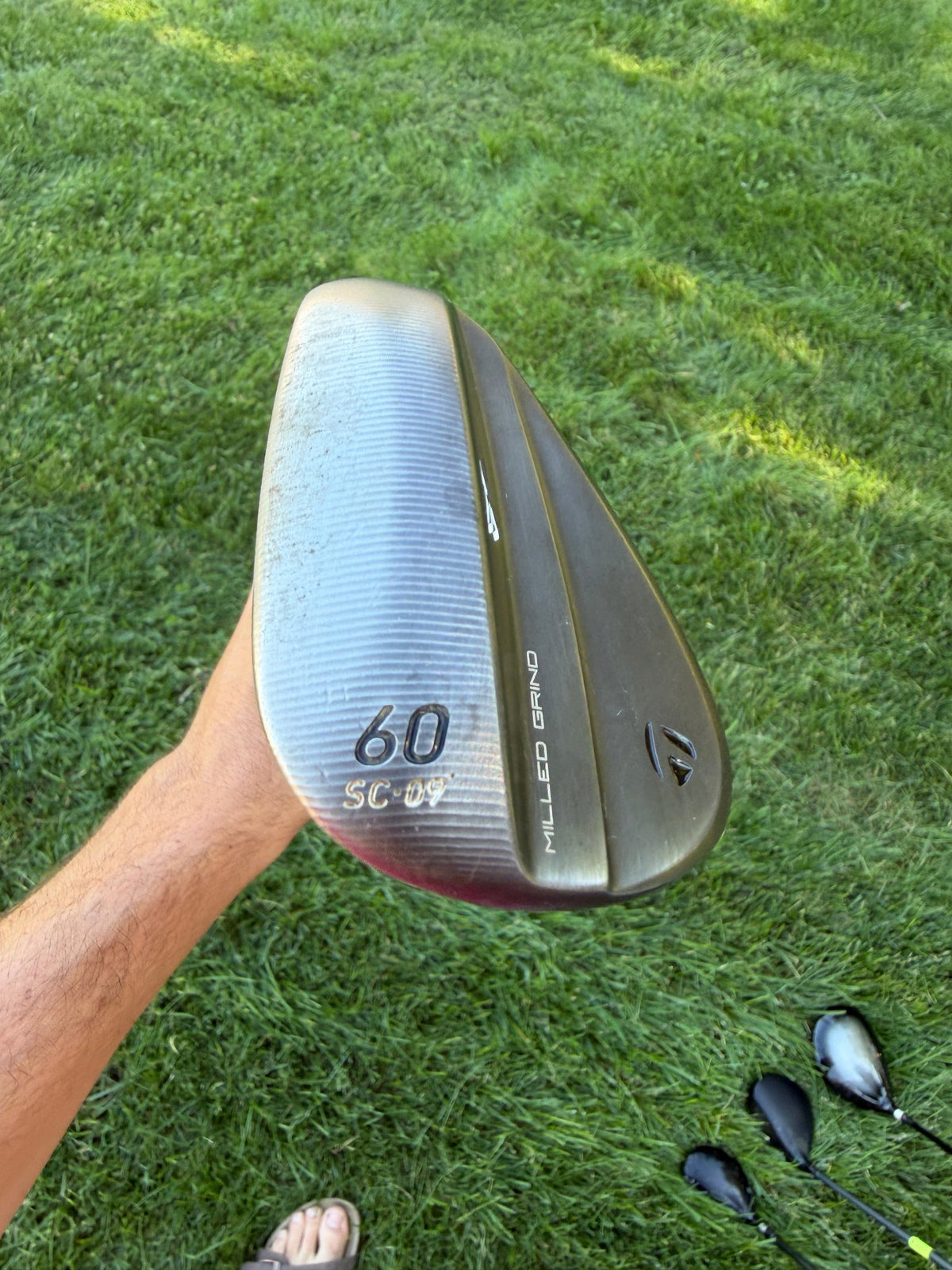 TaylorMade Milled Grind 5 Charcoal Lob Wedge 60°/09 DG Tour Issue Wedge Flex 35" — photo 4