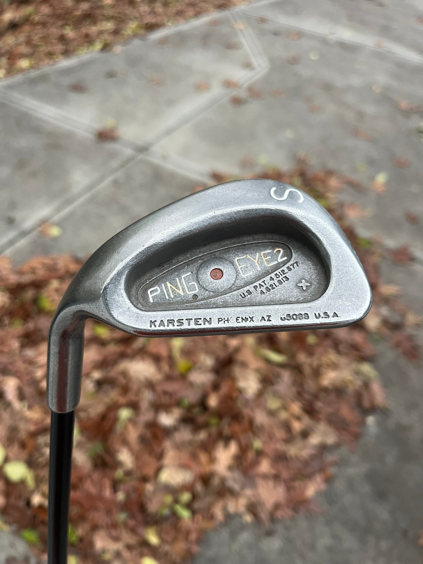 Ping Eye 2 + Plus Sand Wedge Brown Dot Aldila Regular Flex Lefty 35.75″ NICE