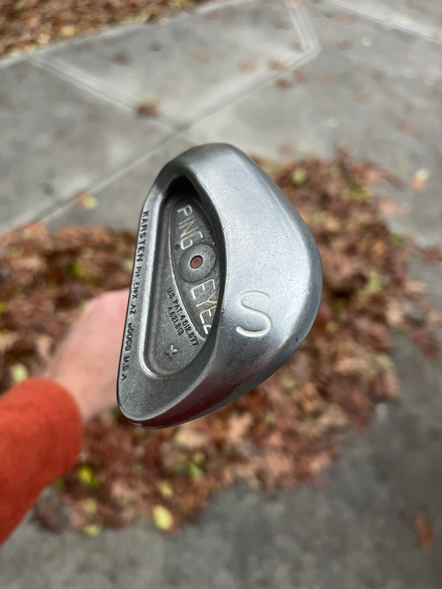 Ping Eye 2 + Plus Sand Wedge Brown Dot Aldila Regular Flex Lefty 35.75″ NICE