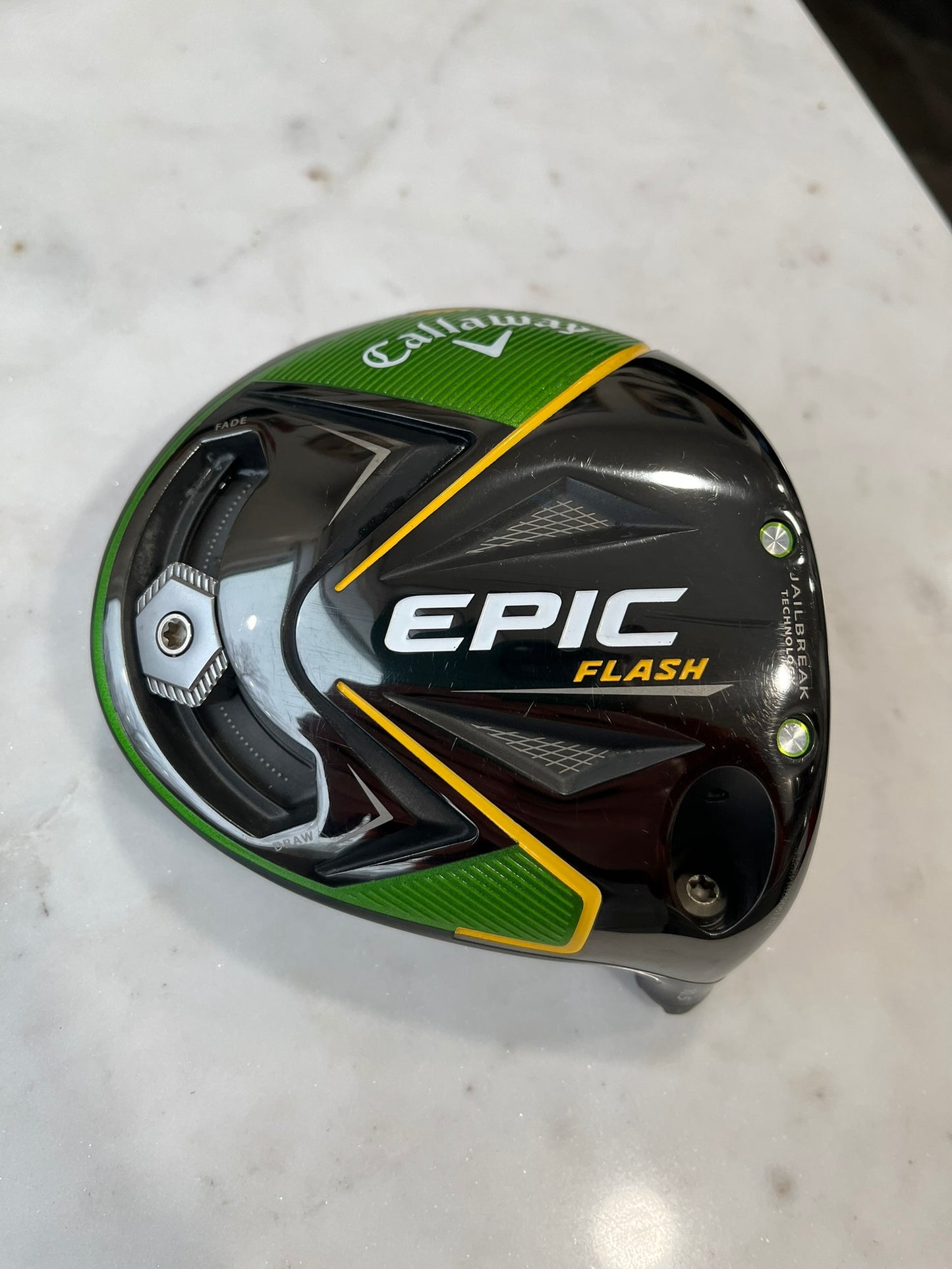 Callaway Tour Issue Epic Flash Driver 10.5° Head Only NICE TC Serial #