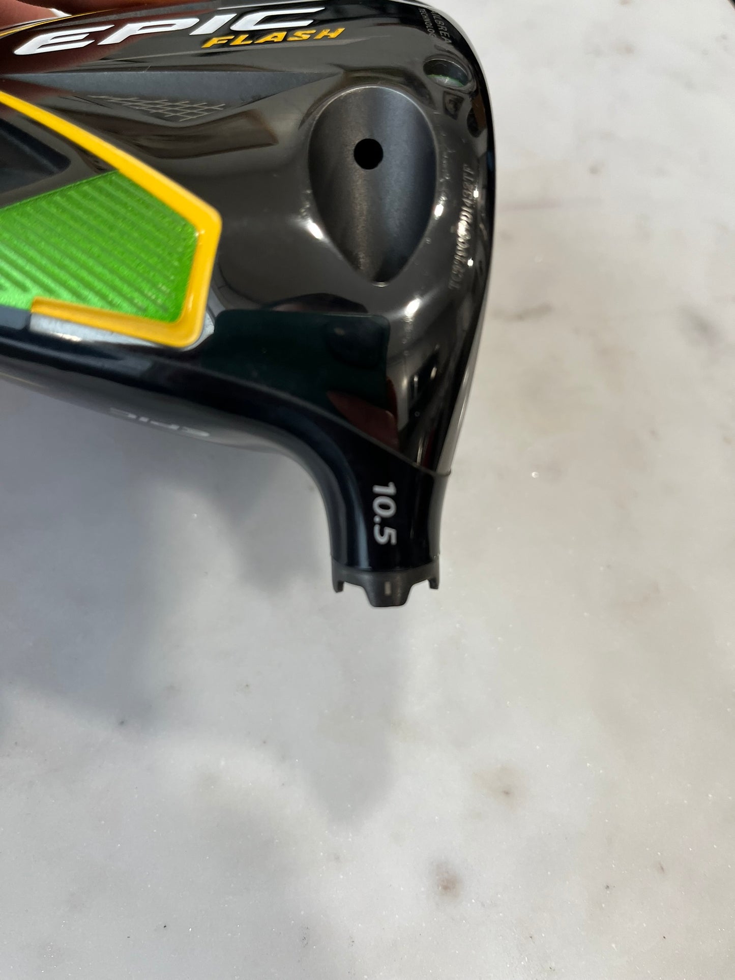 Callaway Tour Issue Epic Flash Driver 10.5° Head Only NICE TC Serial #