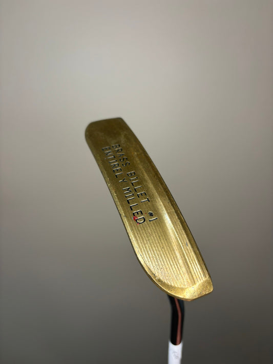 Photo of Callaway S2H2 Brass Billet #1 Entirely Milled Putter