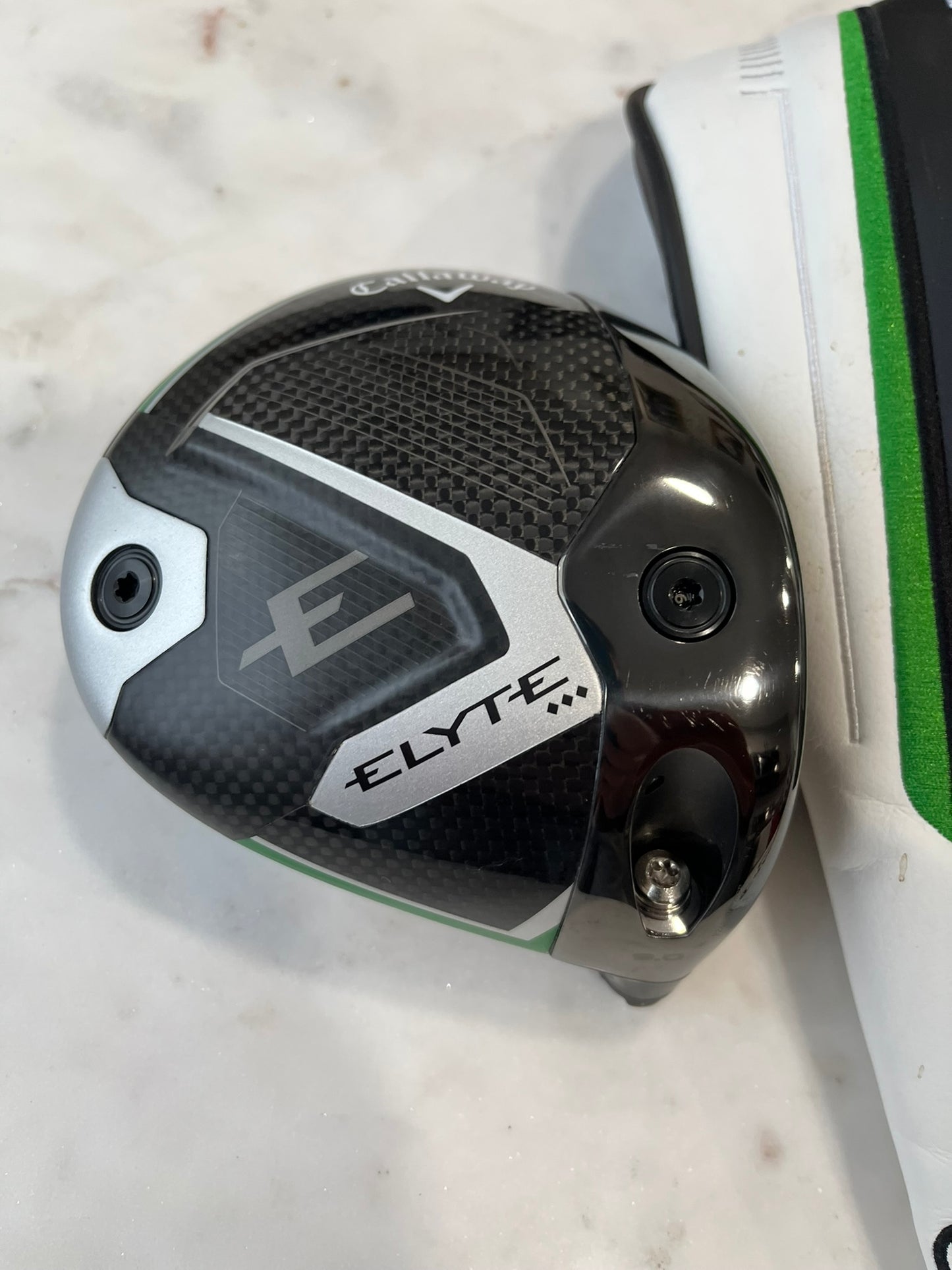 Callaway Elyte Triple Diamond Driver 9° +HC Head Only NICE
