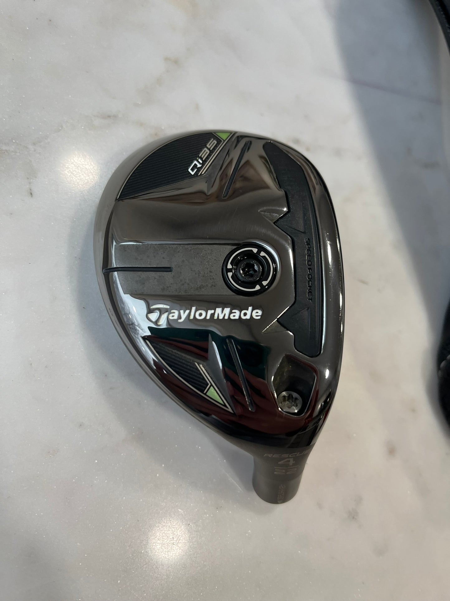 Taylormade Qi35 4 Hybrid 22° +HC Head Only NEAR MINT