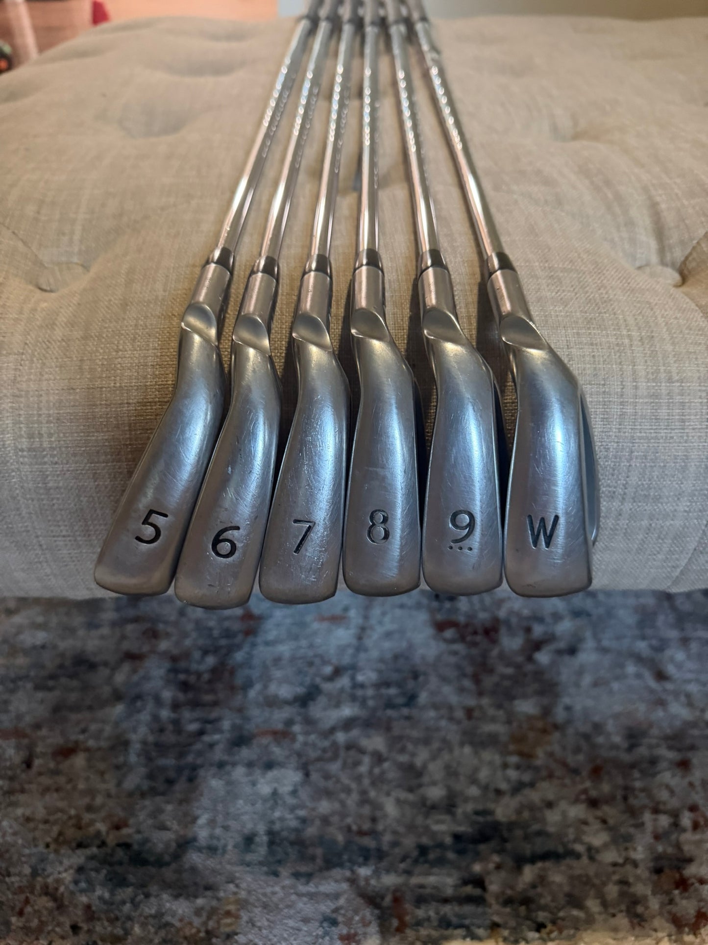 Ping 2016 G Iron Set 5-PW White Dot XP 95 S300 Stiff Flex +3/4" NICE