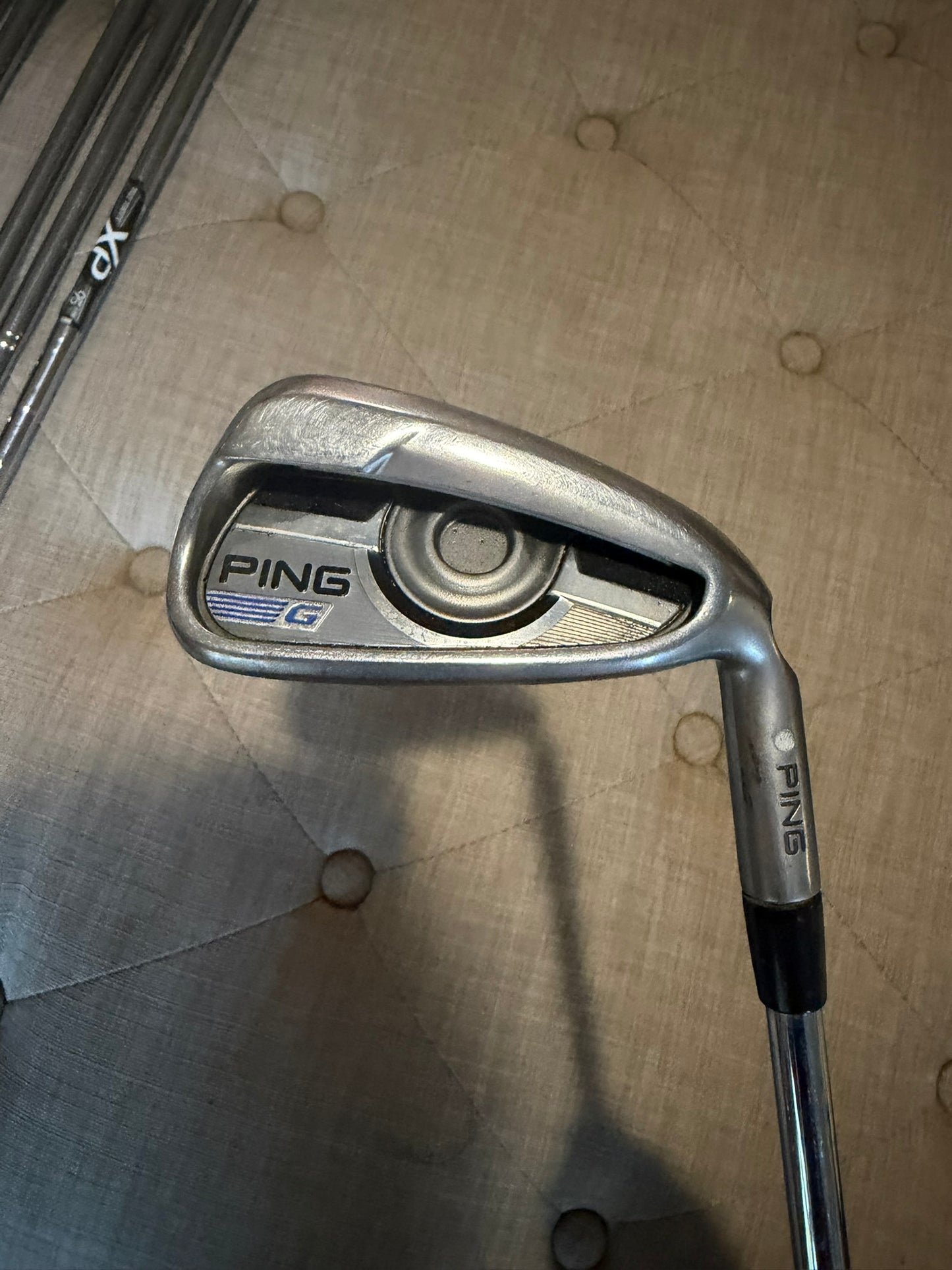 Ping 2016 G Iron Set 5-PW White Dot XP 95 S300 Stiff Flex +3/4" NICE