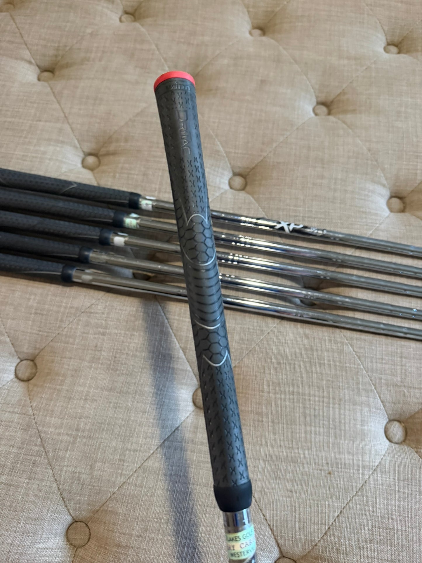 Ping 2016 G Iron Set 5-PW White Dot XP 95 S300 Stiff Flex +3/4" NICE