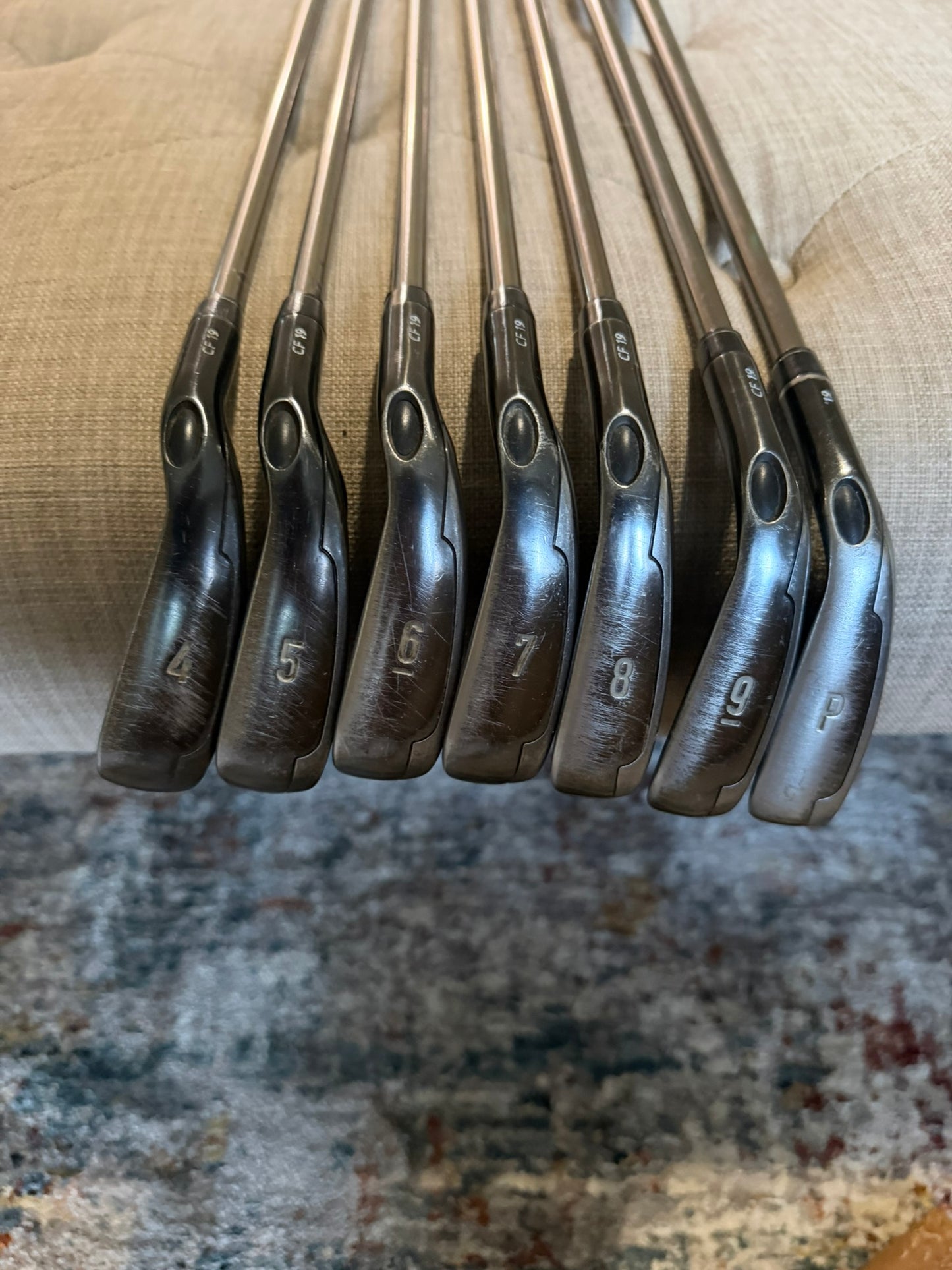 Callaway 2019 Big Bertha Iron Set 4-PW Recoil ESX F2 Senior Flex Standard READ