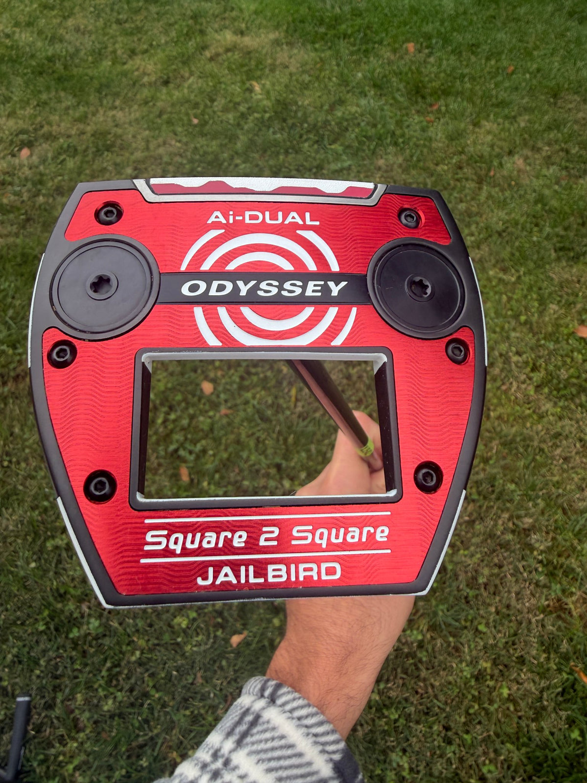 Odyssey Ai-DUAL Square 2 Square Jailbird Putter 33" +HC NICE — photo 8