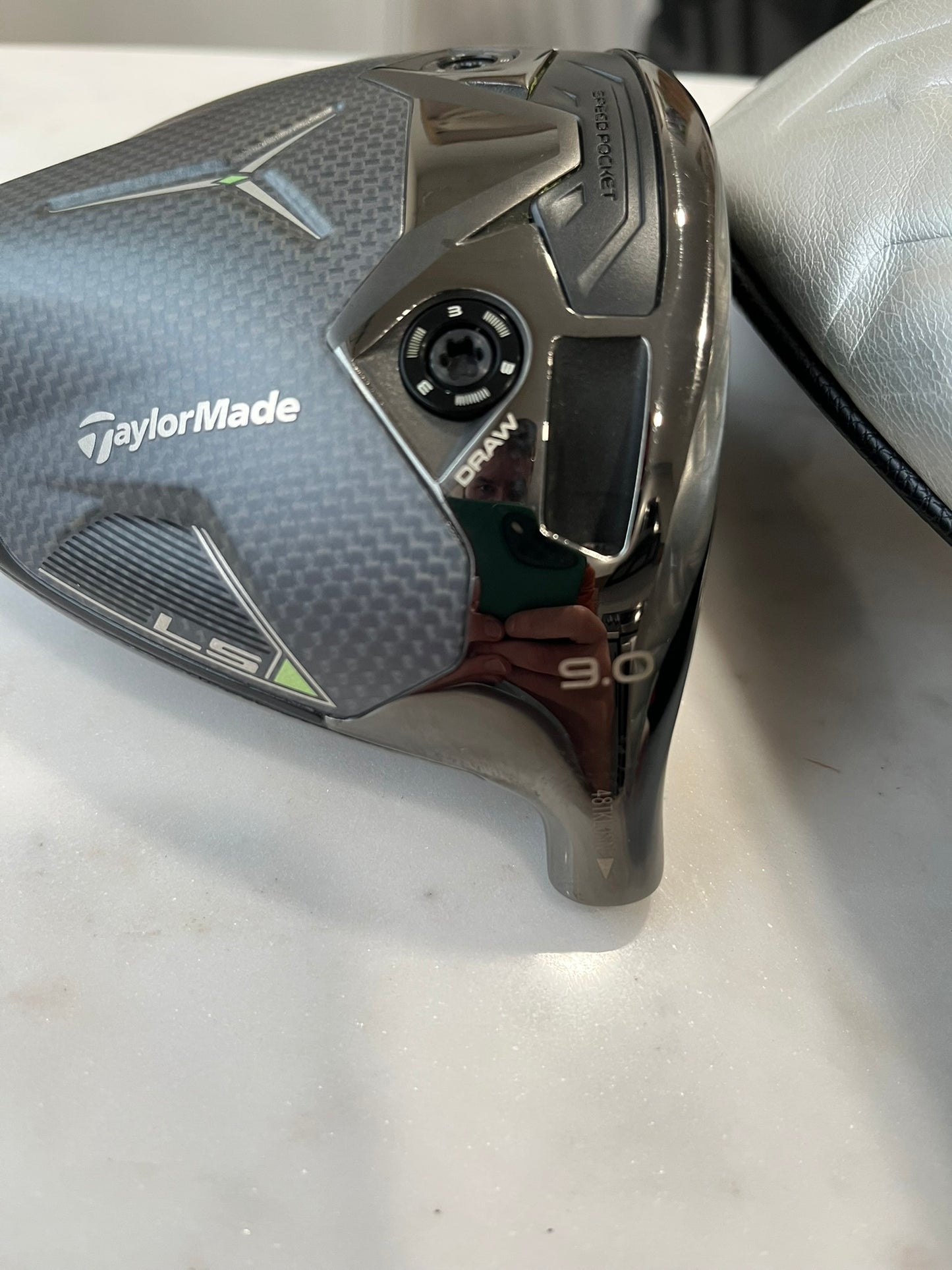 Taylormade Qi35 LS Driver 9° +HC Head Only MINT