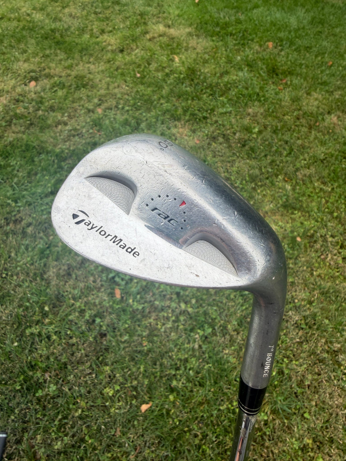 TaylorMade Rac Chrome Lob Wedge 60° / 07 Wedge Flex 35.25" NICE
