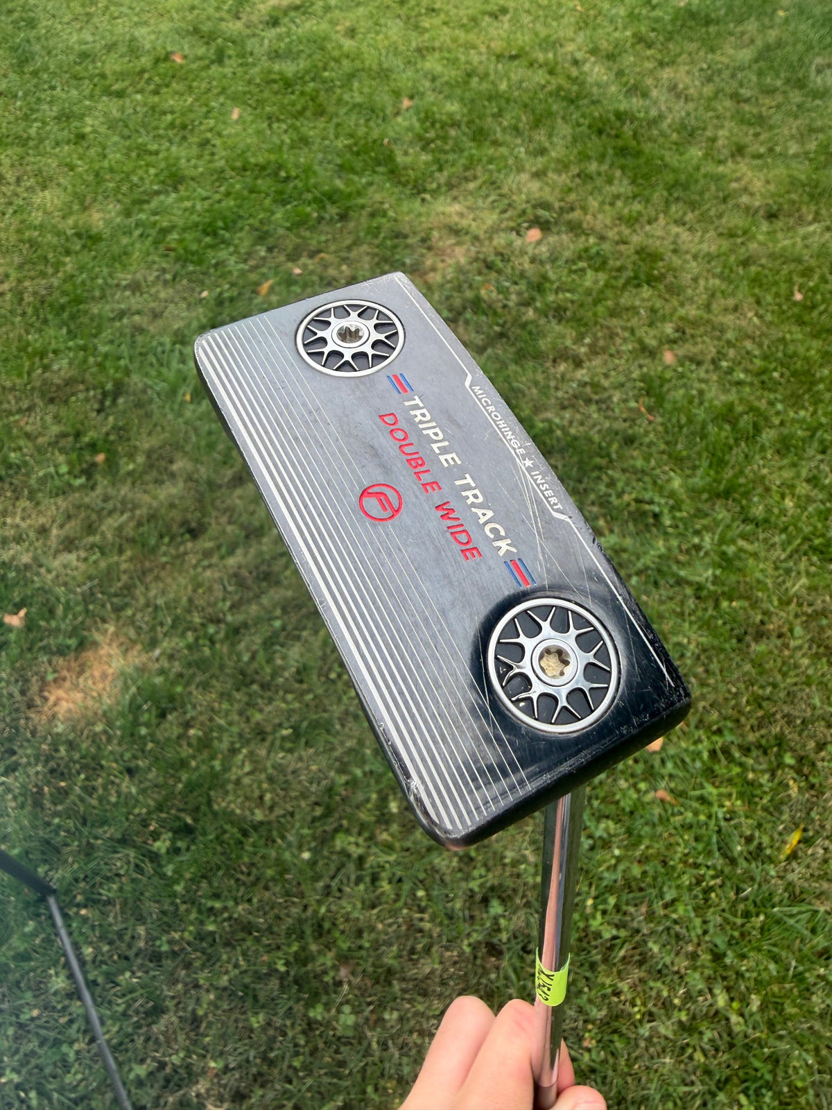 Odyssey Triple Track Double Wide F Putter Stroke Lab 34" +HC