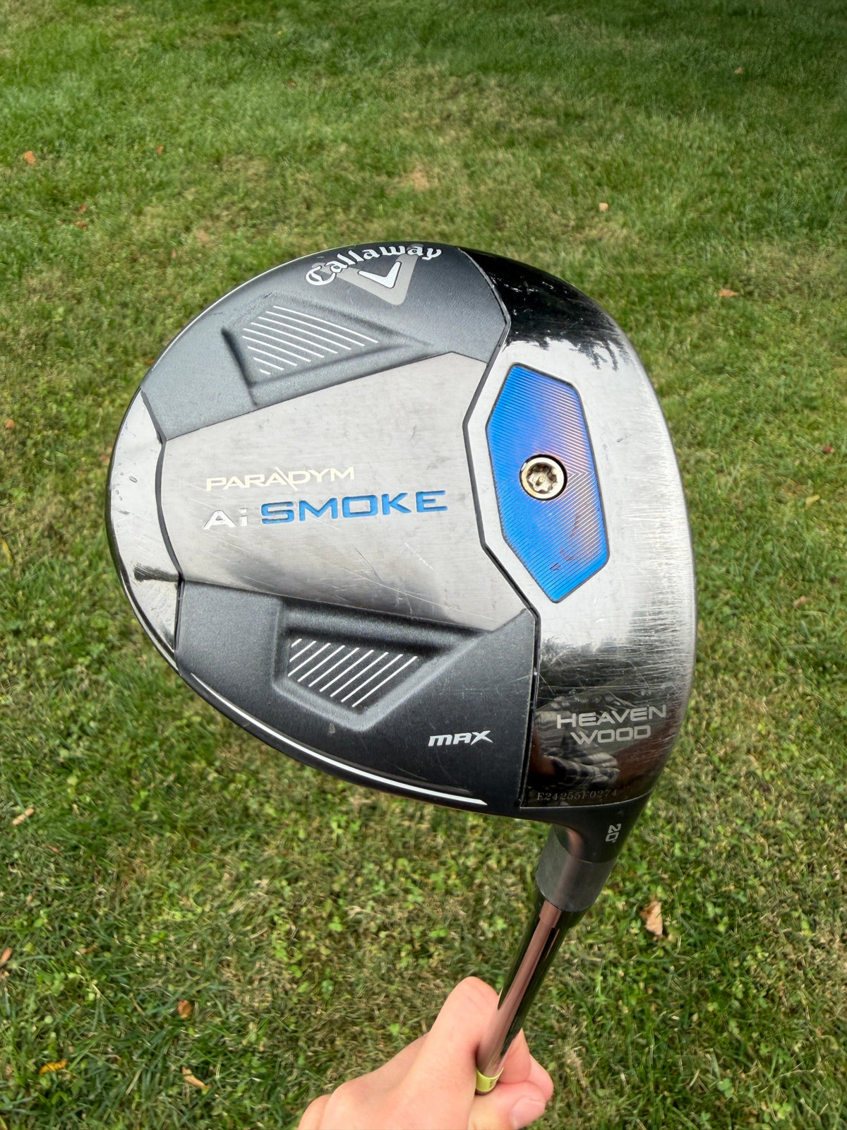 Callaway Paradym Ai Smoke Max Heavenwood 20° Hzrdus Black Stiff Flex 42.25"