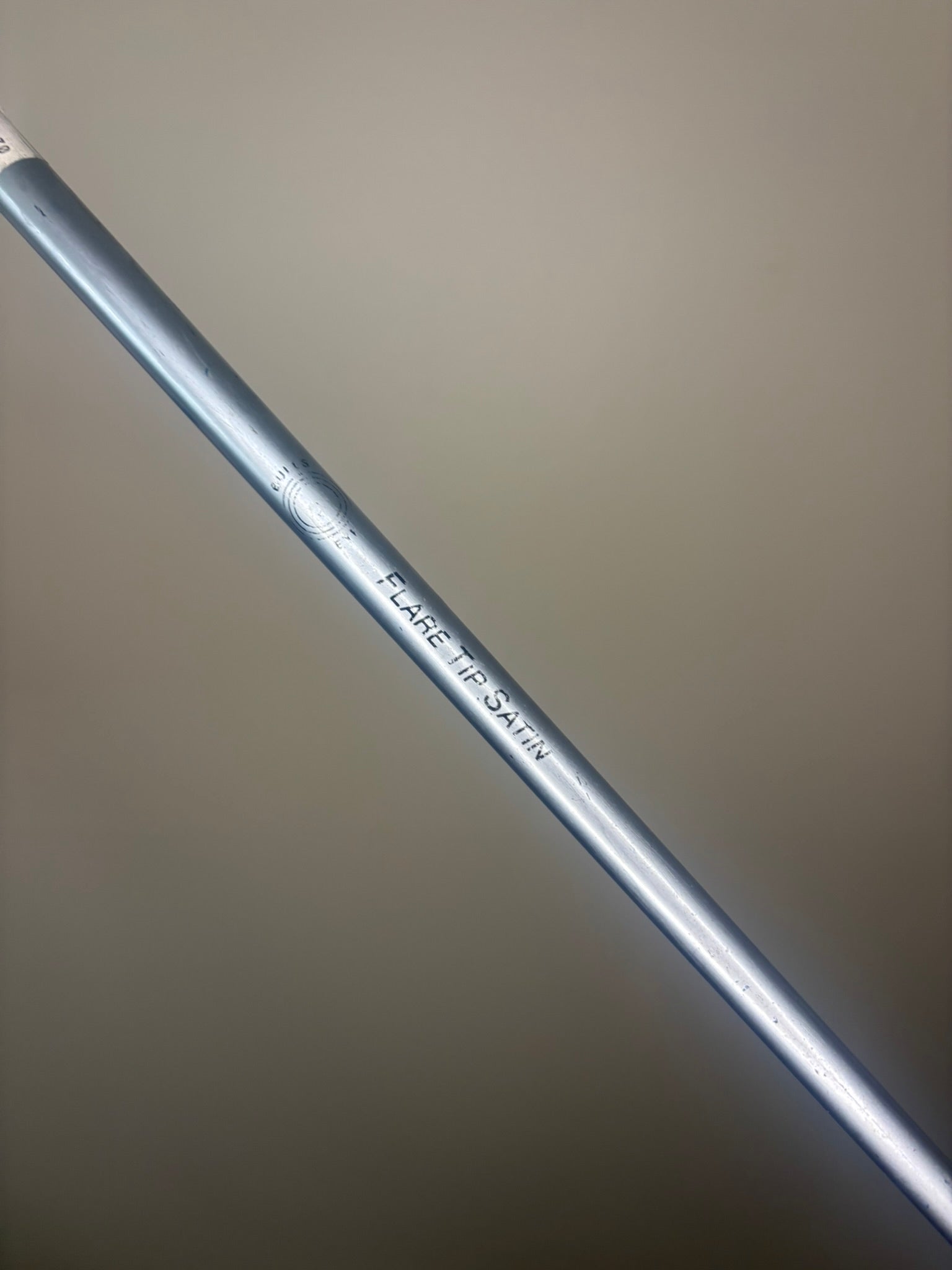 Photo of Vintage Acushnet Bulls Eye Standard Flange Offset M5C Putter Flare Tip Satin