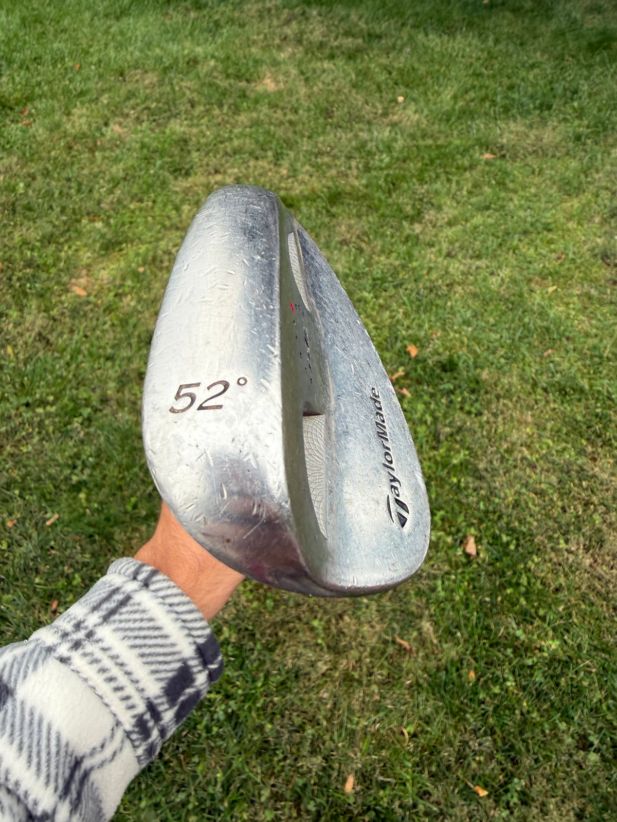 TaylorMade Rac Chrome Gap Wedge 52° / 08 Wedge Flex 35.75" NICE — photo 4