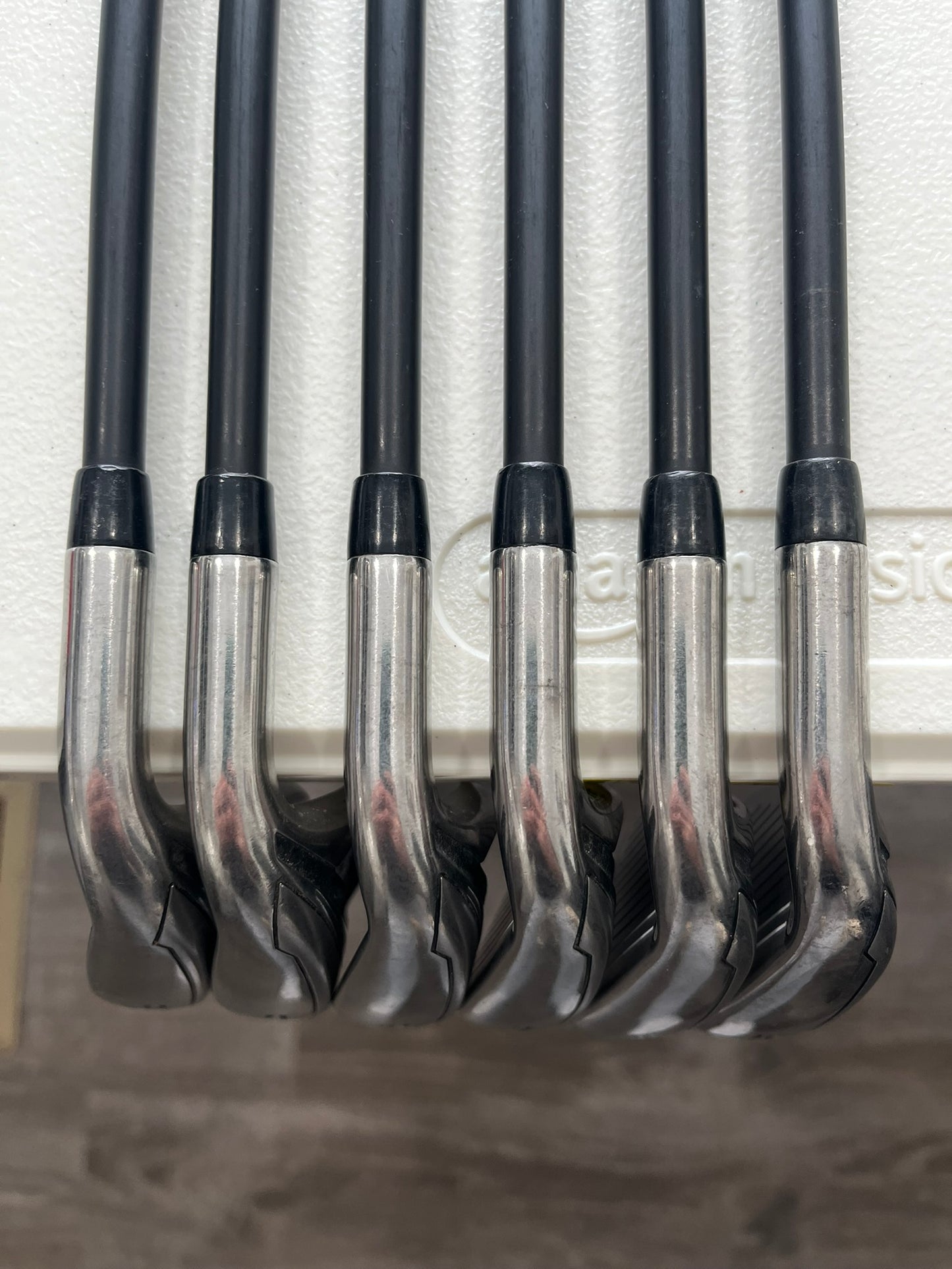 Callaway XR Iron Set 5-PW Fubuki AT 50 Senior Flex +1/4″ NICE