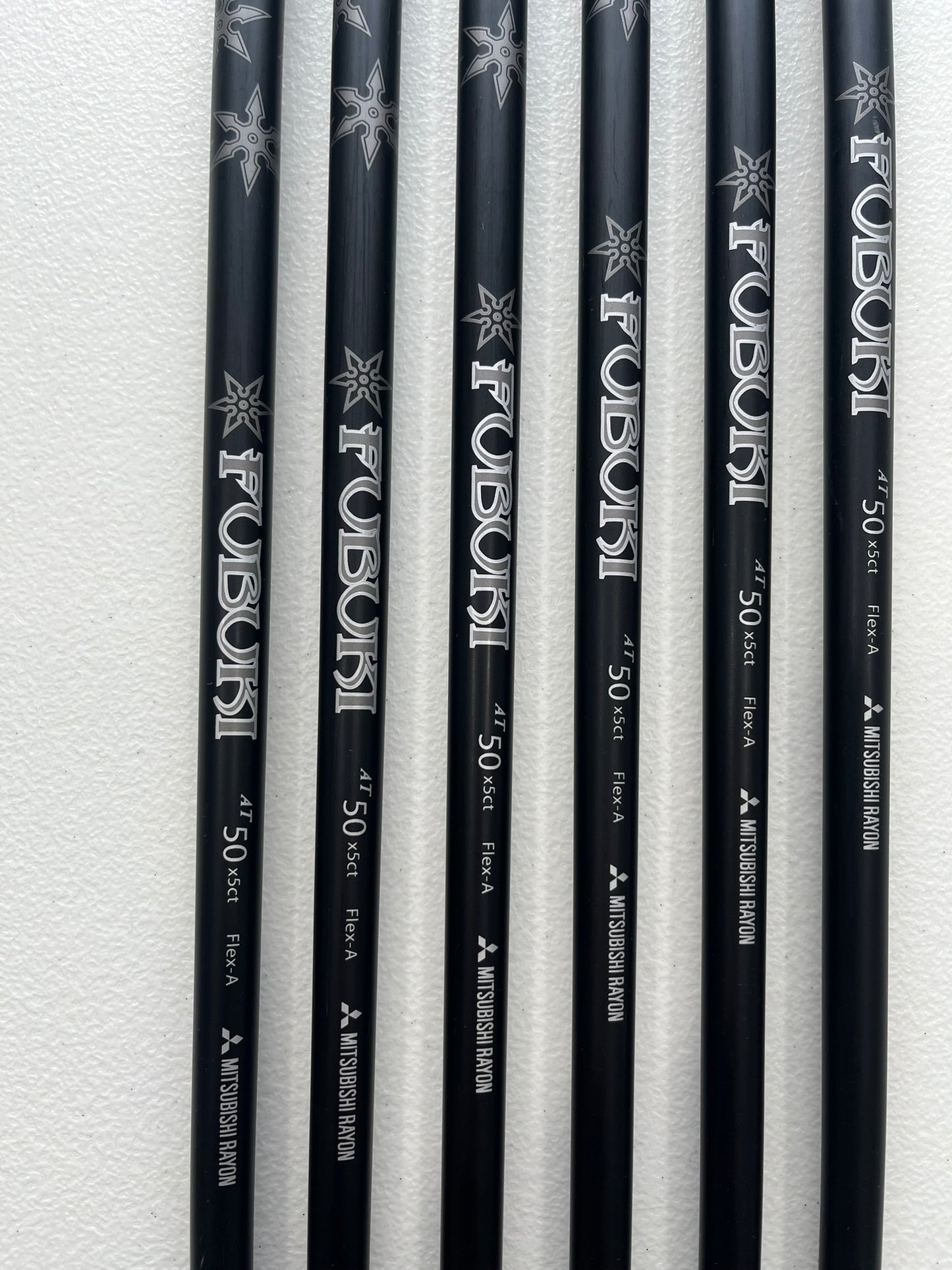 Callaway XR Iron Set 5-PW Fubuki AT 50 Senior Flex +1/4″ NICE