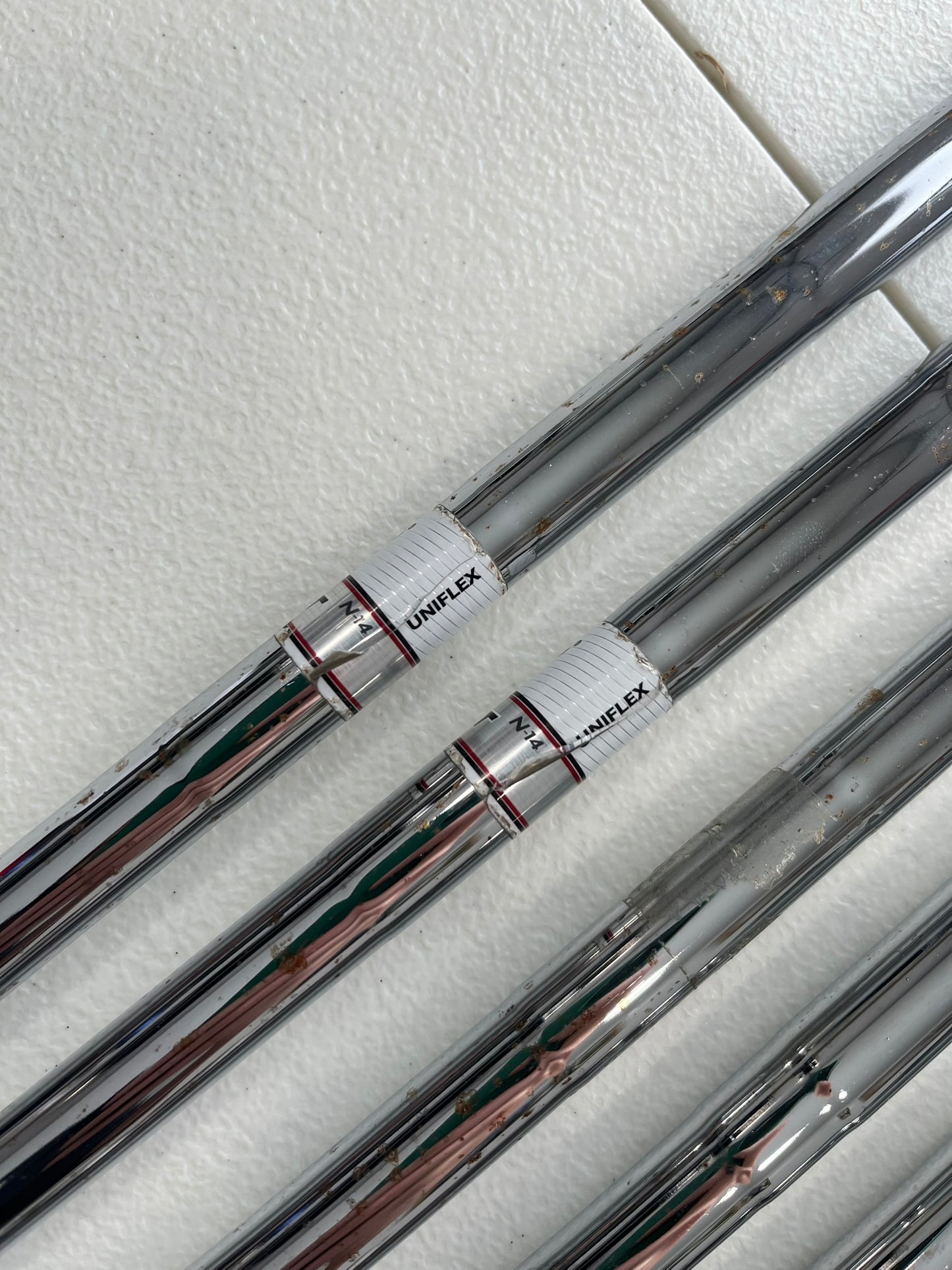 Callaway X Hot N14 Iron Set 4-PW Uniflex Regular Flex +2″ NICE