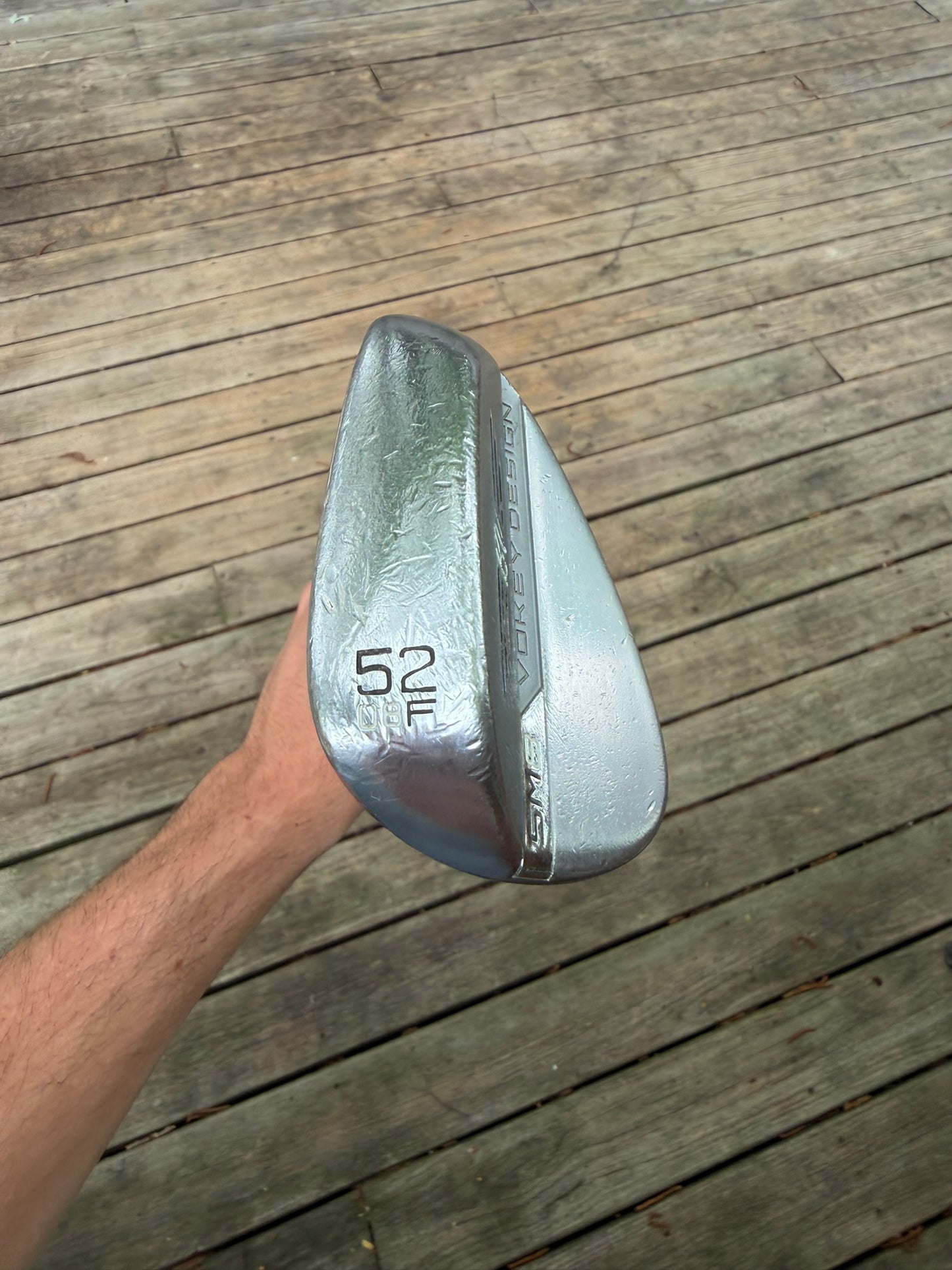 Photo of Titleist Vokey SM8 Tour Chrome Gap Wedge 52° Wedge Flex