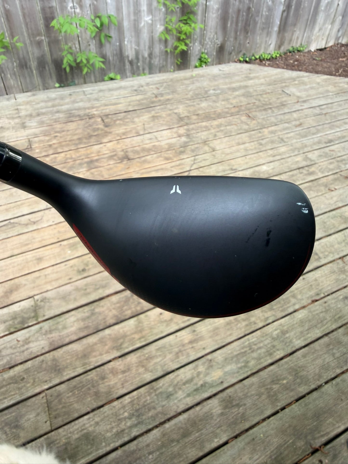 Photo of Wilson Staff Dynapwr 4 Hybrid 22° Regular Flex Hzrdus Smoke Rdx Red