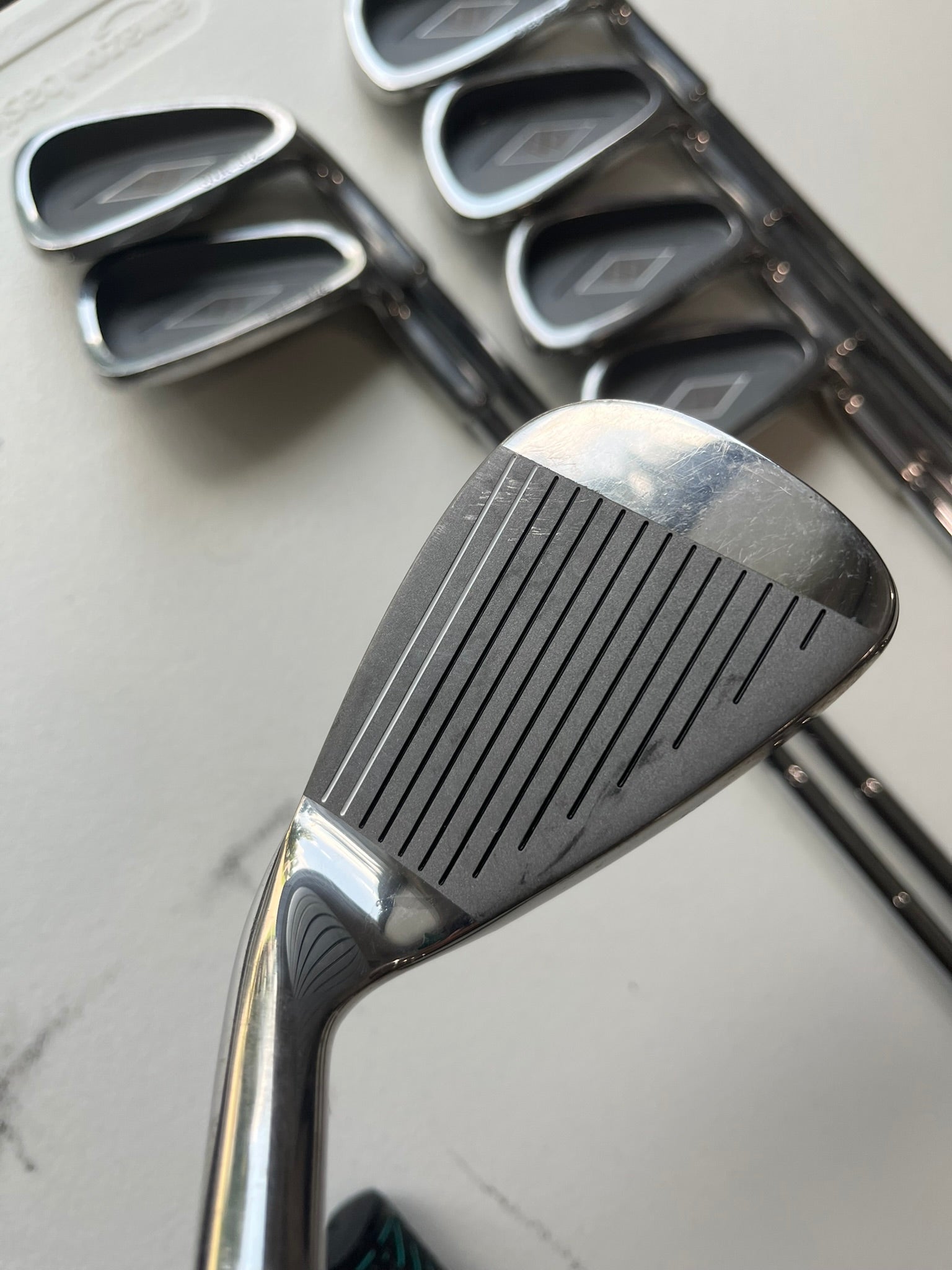 Photo of Double Diamond Oversize Iron Set Regular Flex True Temper