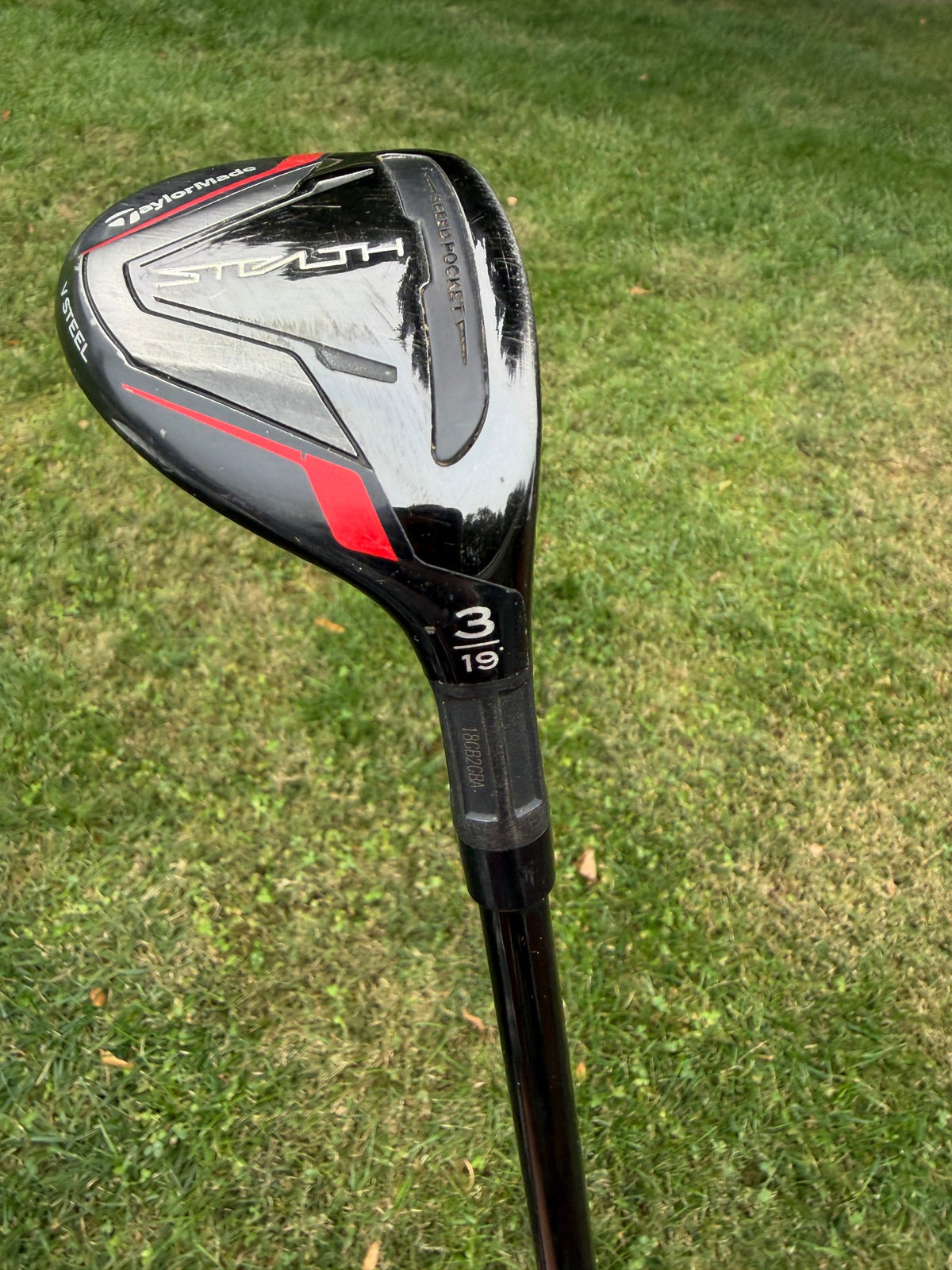 TaylorMade Stealth Rescue 3 Hybrid 19° Ventus Red/Black Regular Flex 40.5" +HC — photo 6