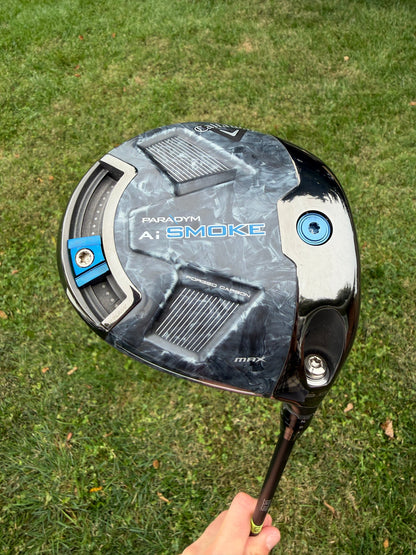 Callaway Ai Smoke Max Driver 9° Tensei AV Blue 65 Stiff Flex 45.25" +HC NICE