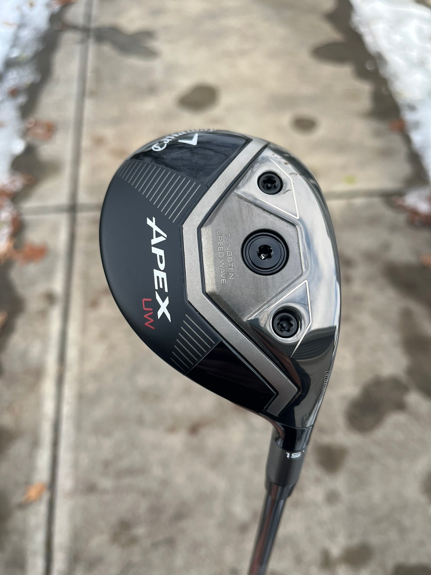 Callaway 2025 Apex UW 5-Wood 19° Tensei AV Blue 75 Stiff Flex 41.25″ +HC MINT