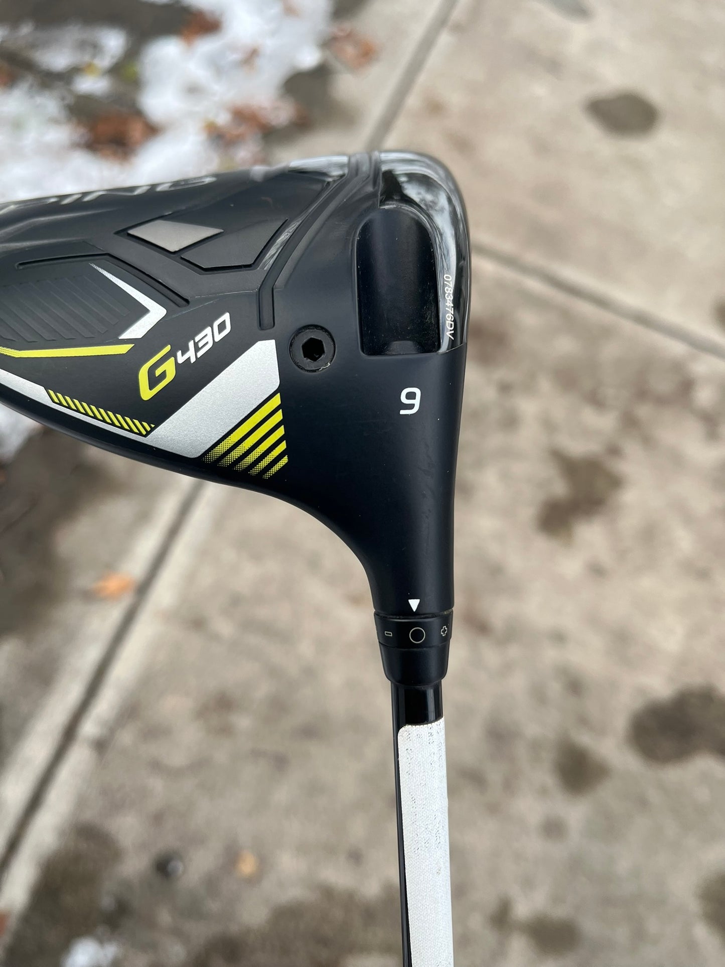 Ping G430 LST Driver 9° Hzrdus Smoke RDX Red Stiff Flex 44.75″ +HC NICE