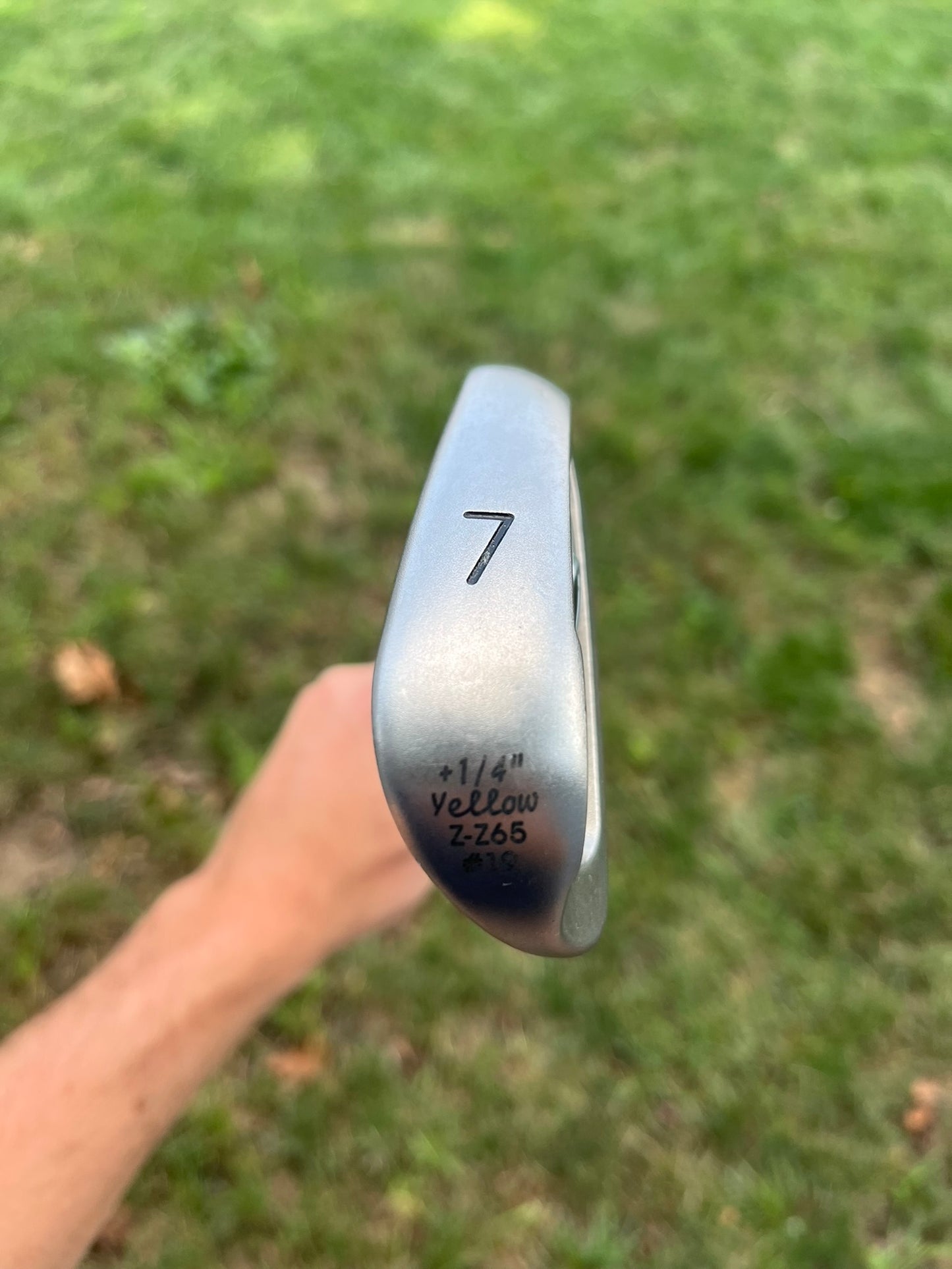 Ping i10 7-Iron Yellow Dot Z-Z65 Stiff Flex 37″ NICE