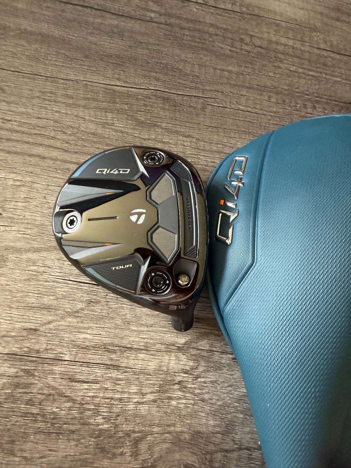 TaylorMade Qi4D Tour 3-Wood 15° +HC Head Only MINT