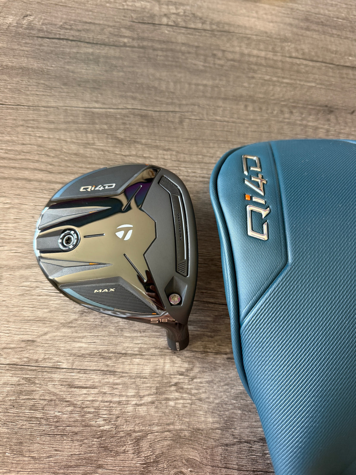 TaylorMade Qi4D Max 5-Wood 18° +HC Head Only MINT