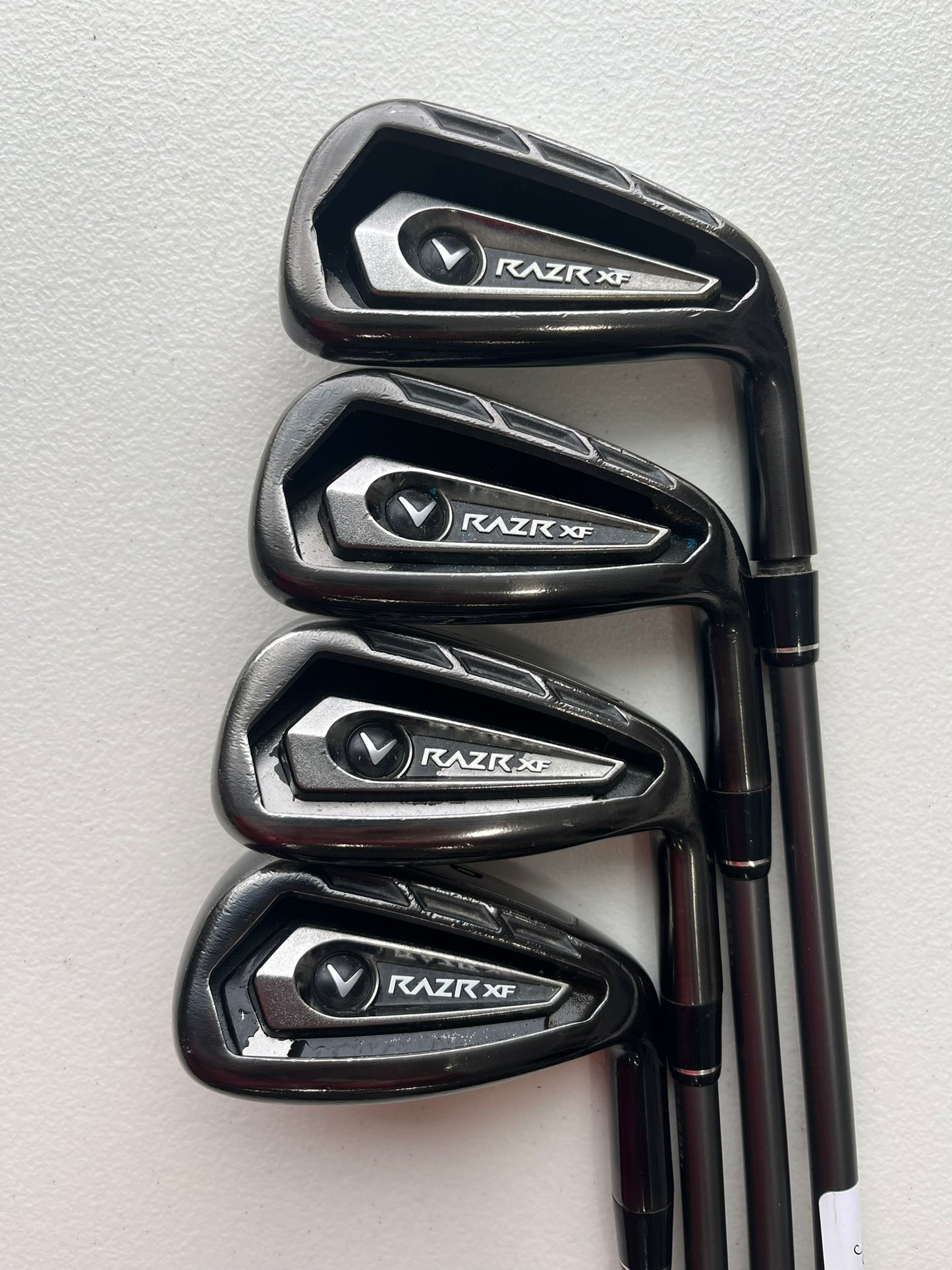 Callaway Razr XF Iron Set 7-PW Stiff Flex +2″ NICE
