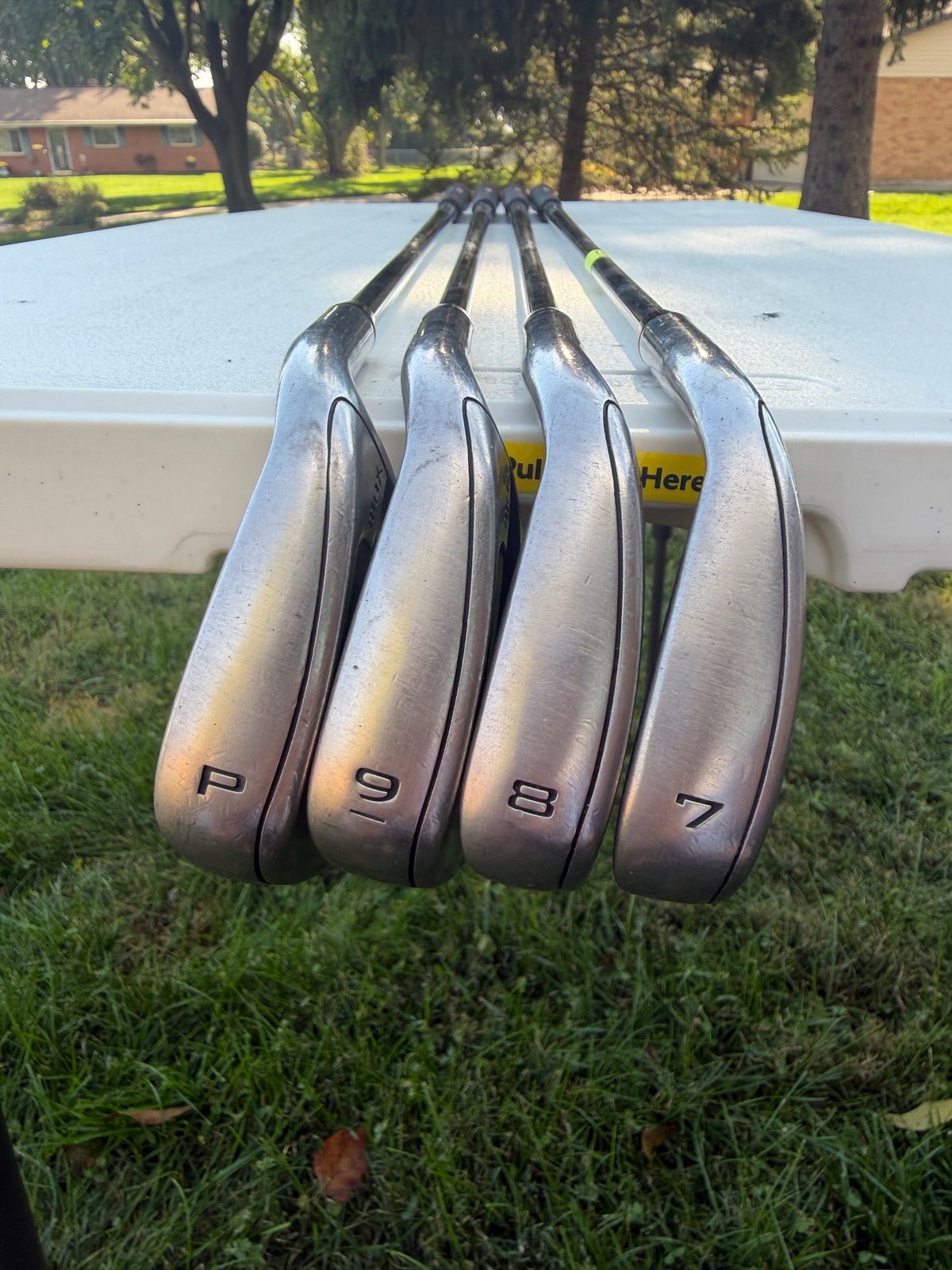 Callaway Rogue ST Max Iron Set 7-PW Project X Rifle 6.0 Stiff Flex +1/4" — photo 8
