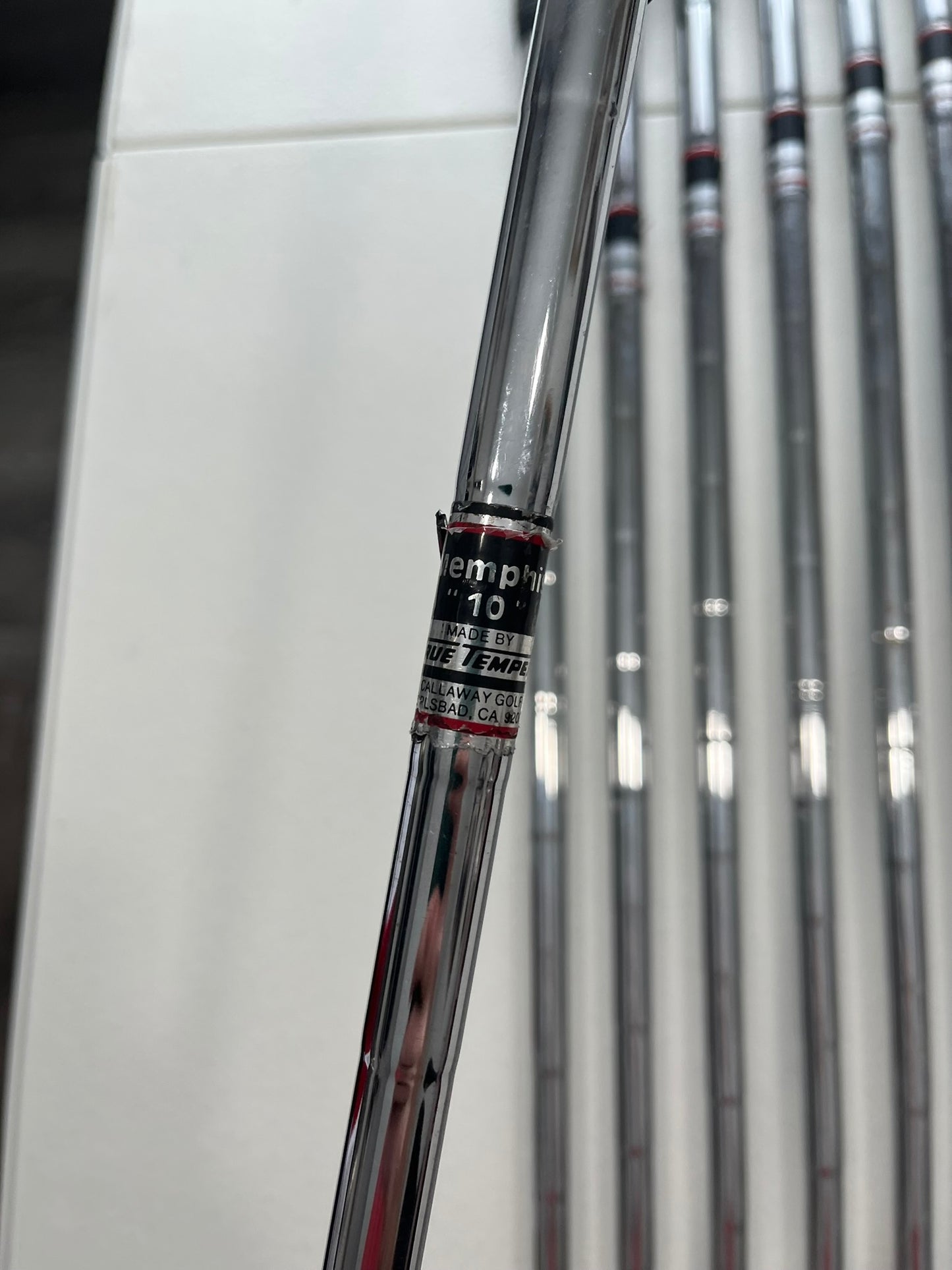 Callaway 1996 Big Bertha Iron Set 3-PW Memphis "10" Regular Flex Standard NICE