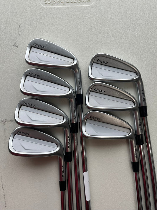 Ping i230 Iron Set 4-PW Black Dot Project X Rifle Extra Stiff Flex Standard NICE